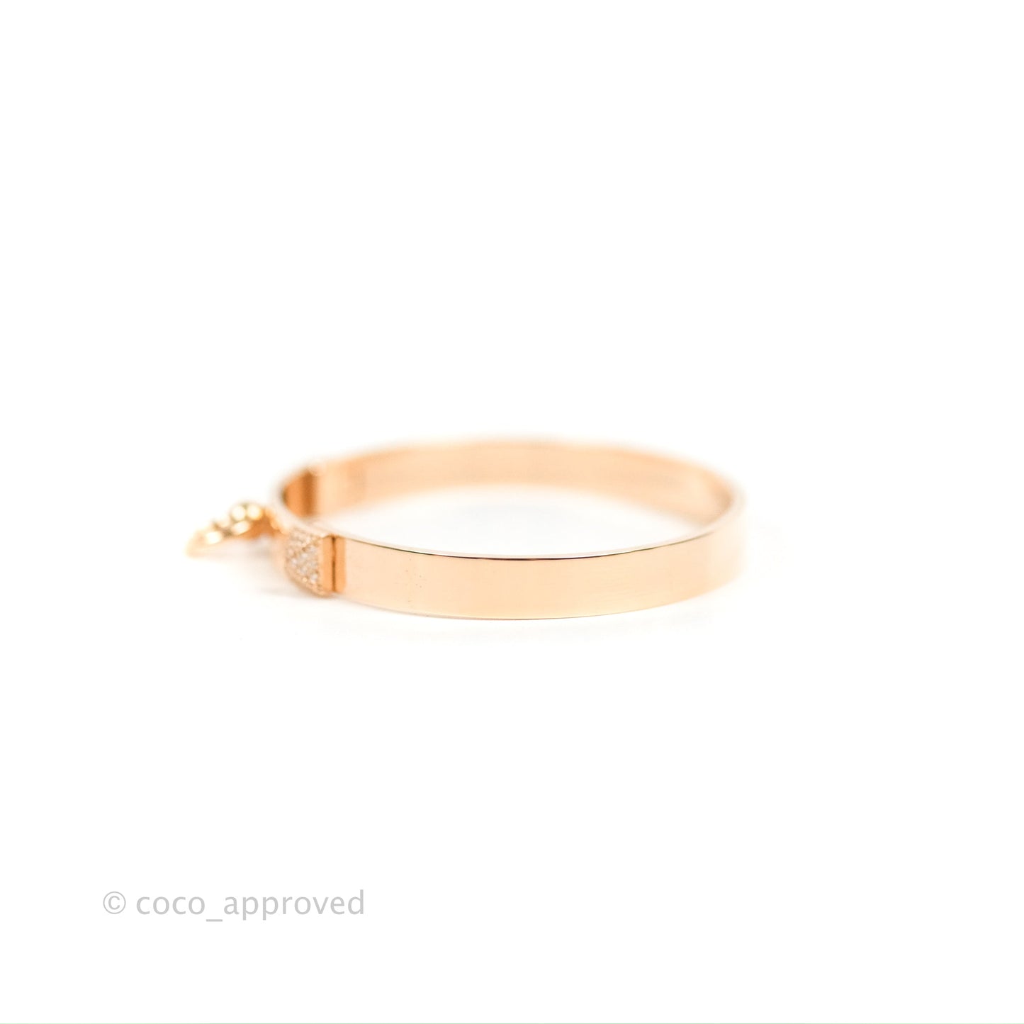 Hermès Collier De Chien Bracelet Rose Gold PM