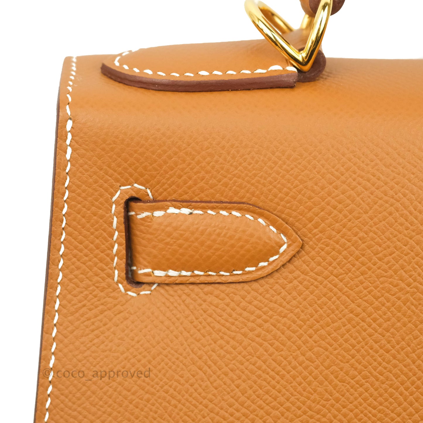 Hermès Kelly 28 Gold Epsom Gold Hardware