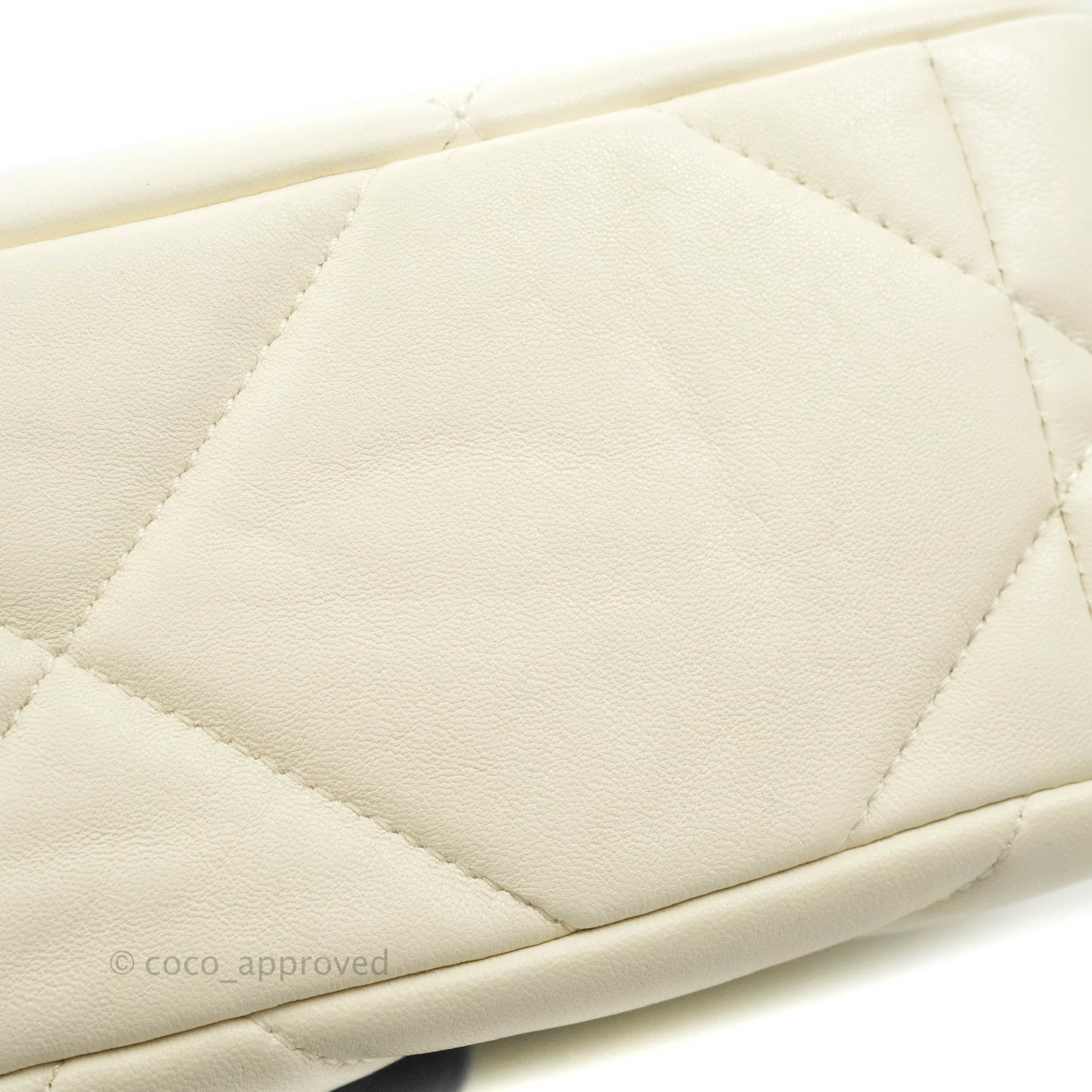Chanel 19 Small White Mixed Hardware
