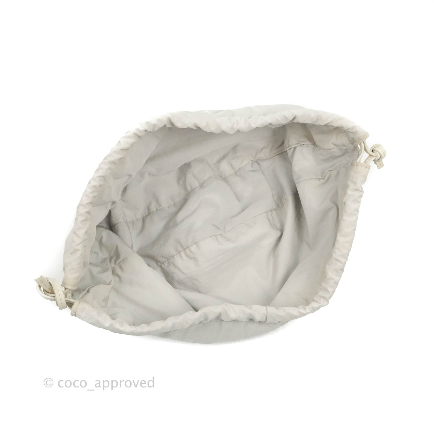 Bottega Veneta Small Shell Bag White