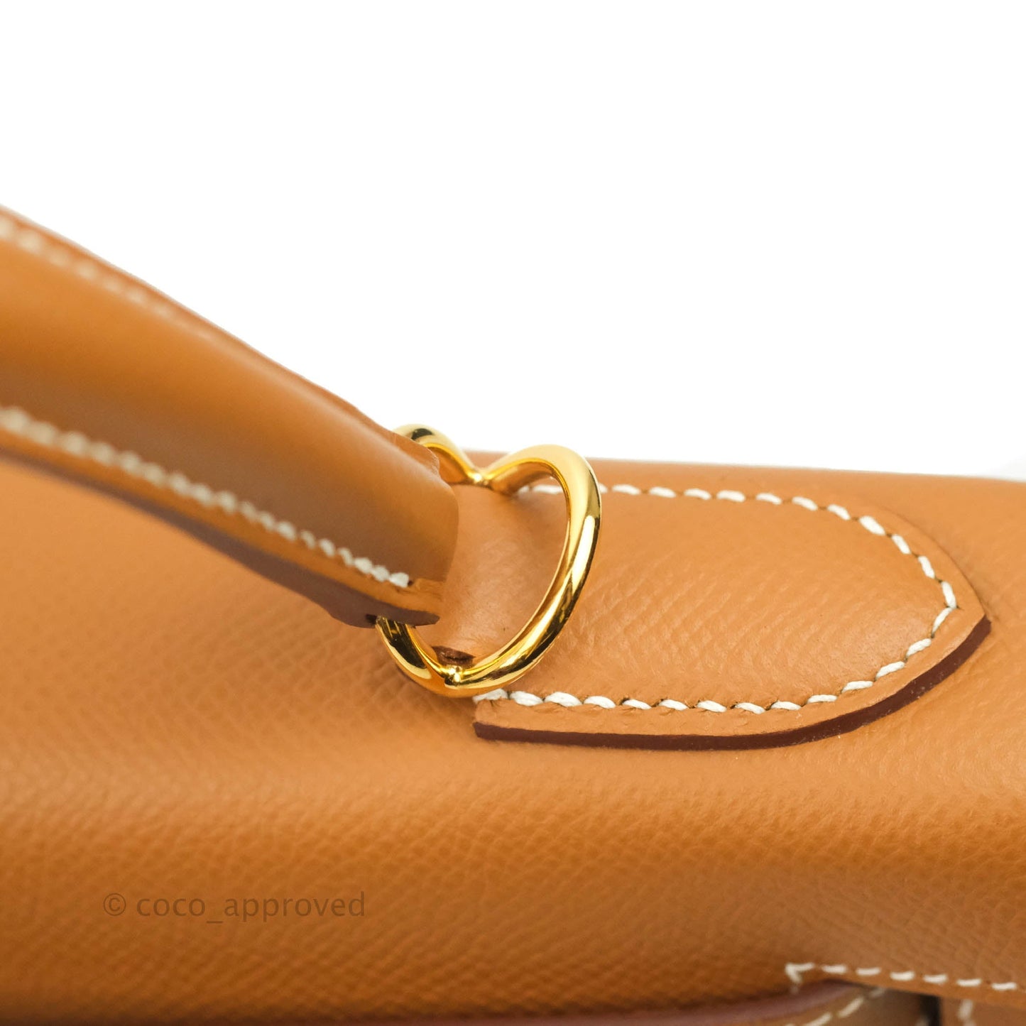 Hermès Kelly 28 Gold Epsom Gold Hardware