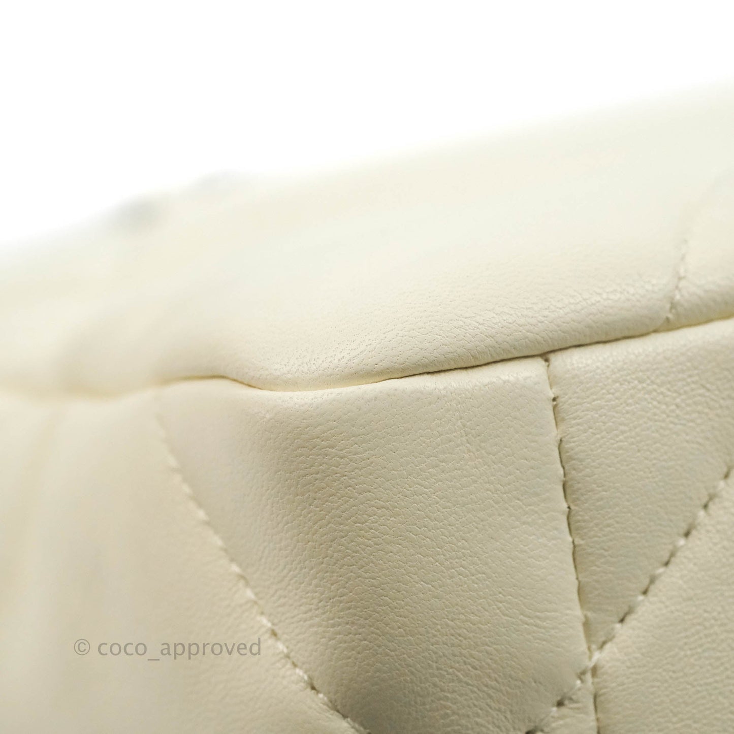 Chanel 19 Small White Mixed Hardware