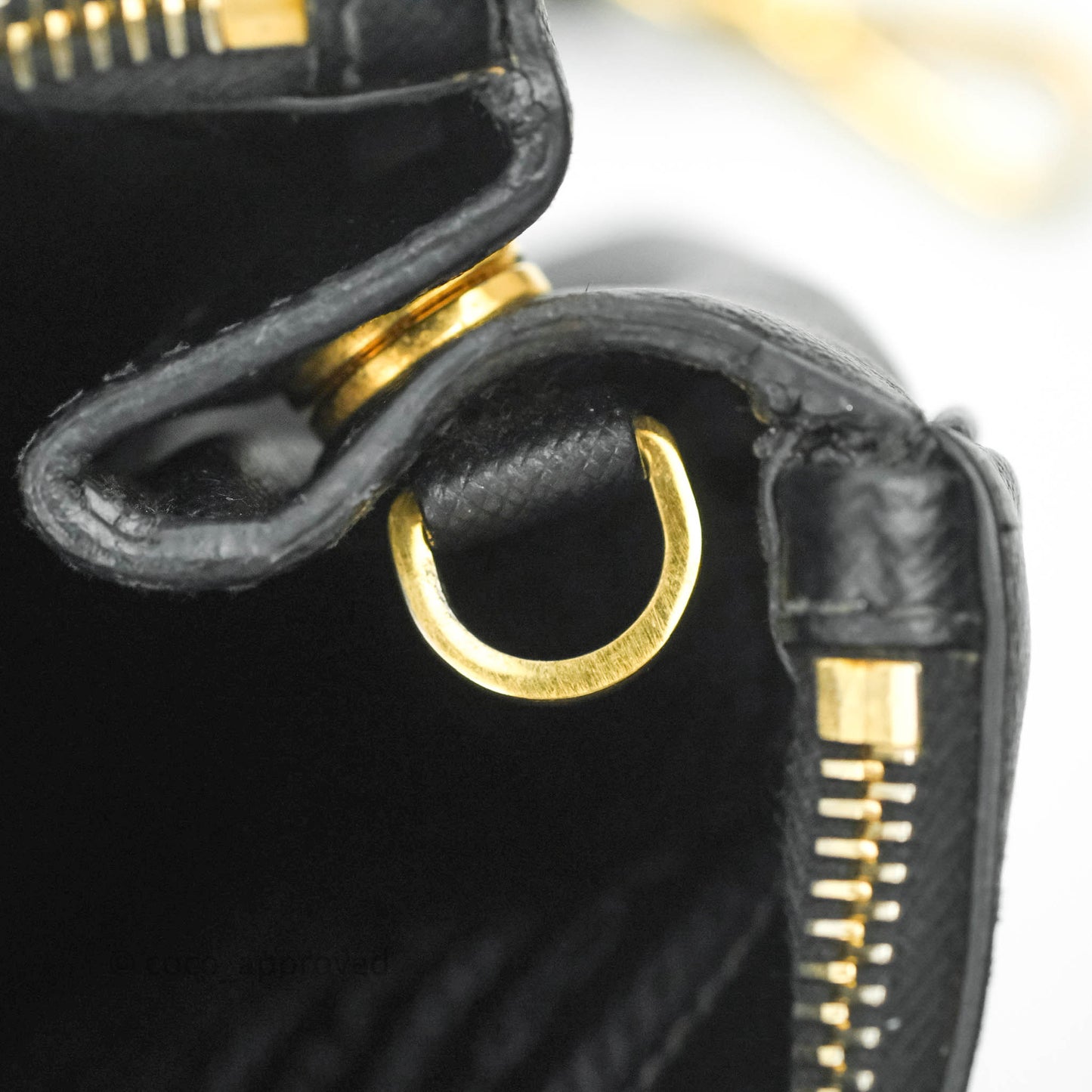Prada Galleria Double Lux Black Saffiano Leather Zip Satchel