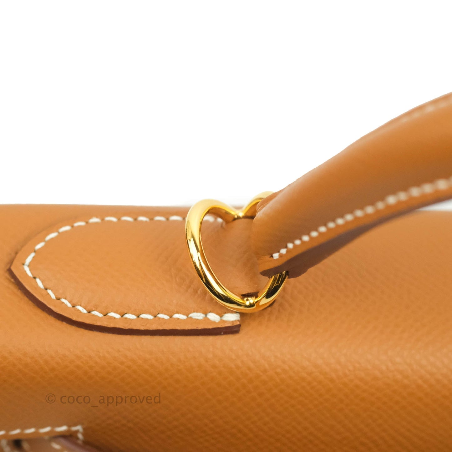 Hermès Kelly 28 Gold Epsom Gold Hardware