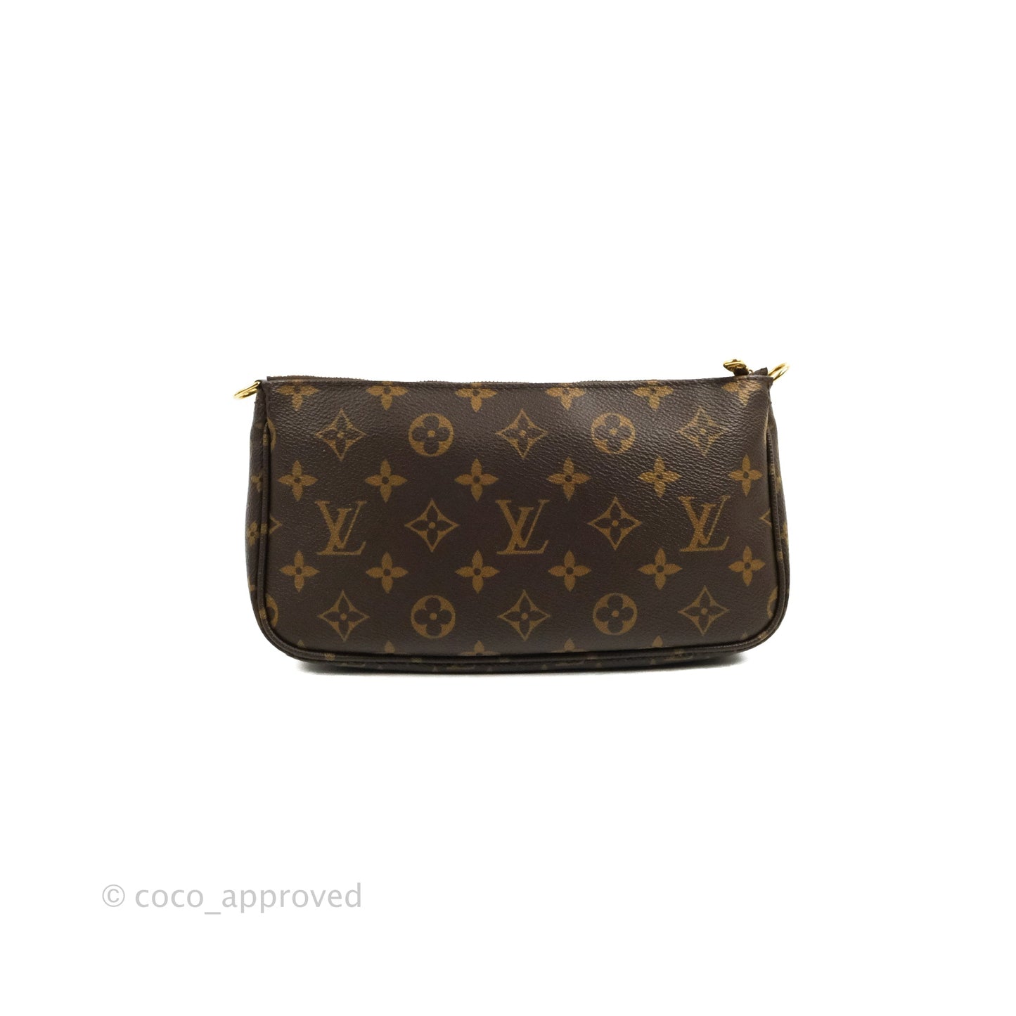 Louis Vuitton Multi Pochette Accessories Khaki Monogram Canvas