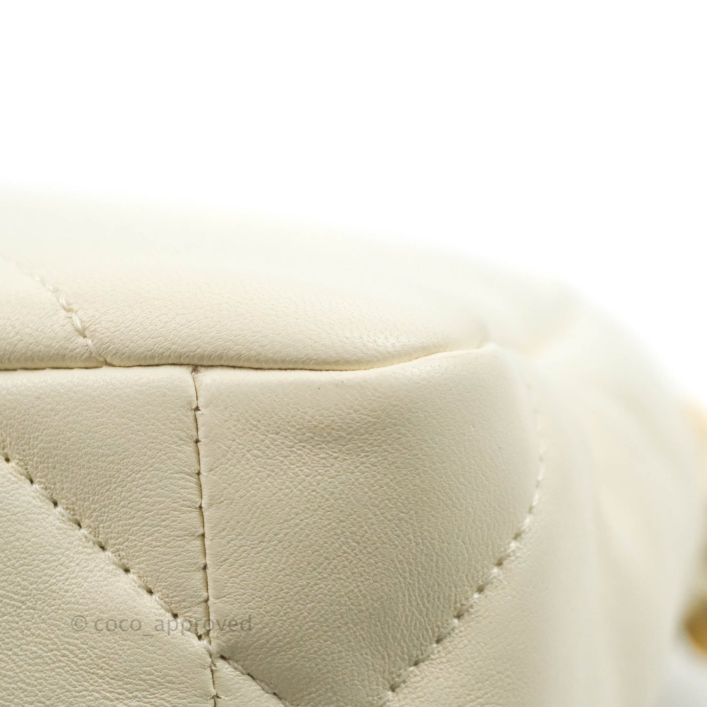 Chanel 19 Small White Mixed Hardware