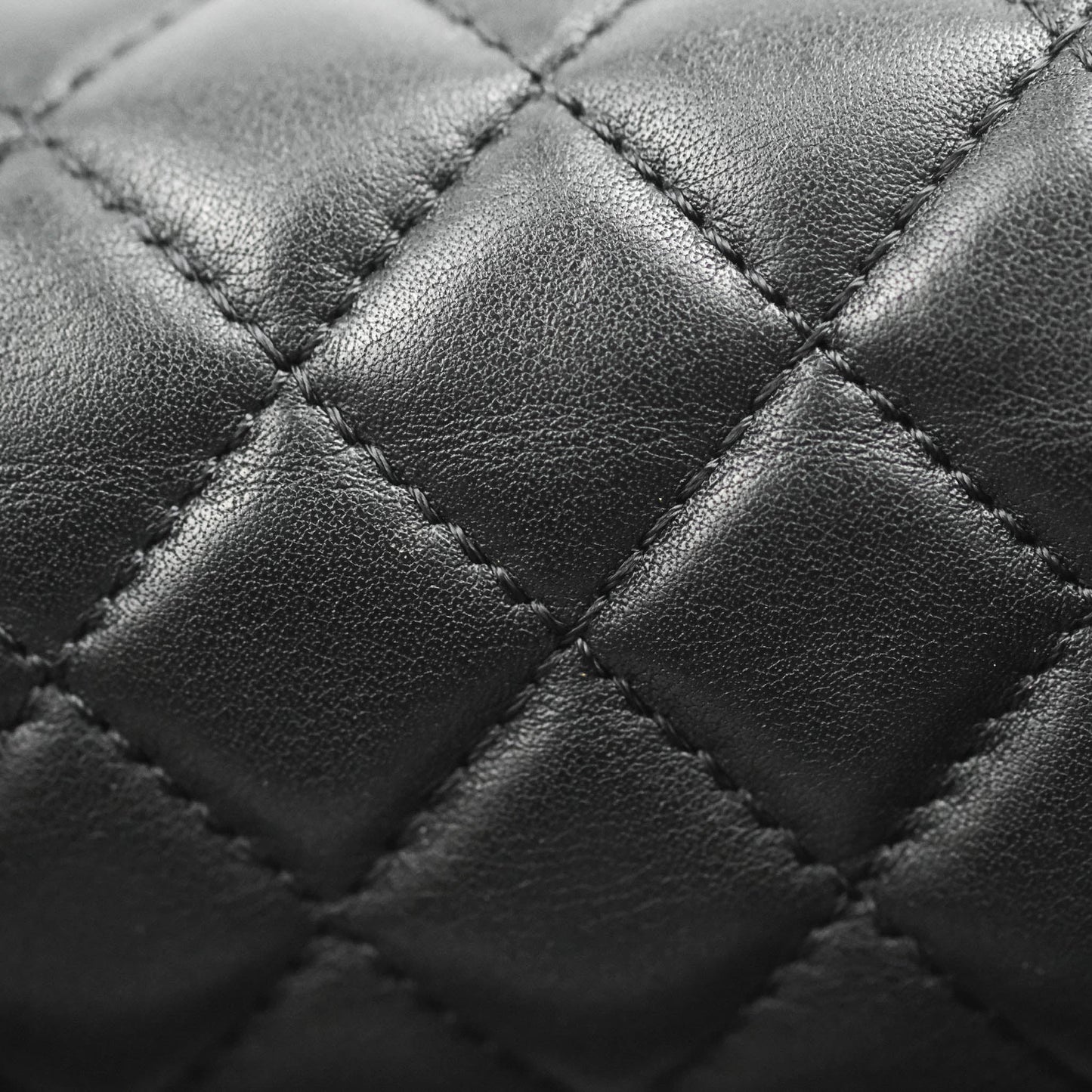 Chanel Quilted Medium Boy with Logo Handle Black Calfskin 2021 Cruise