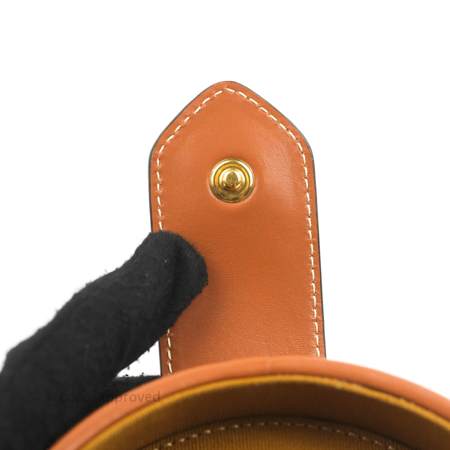 Celine Small Tambour Triomphe Canvas