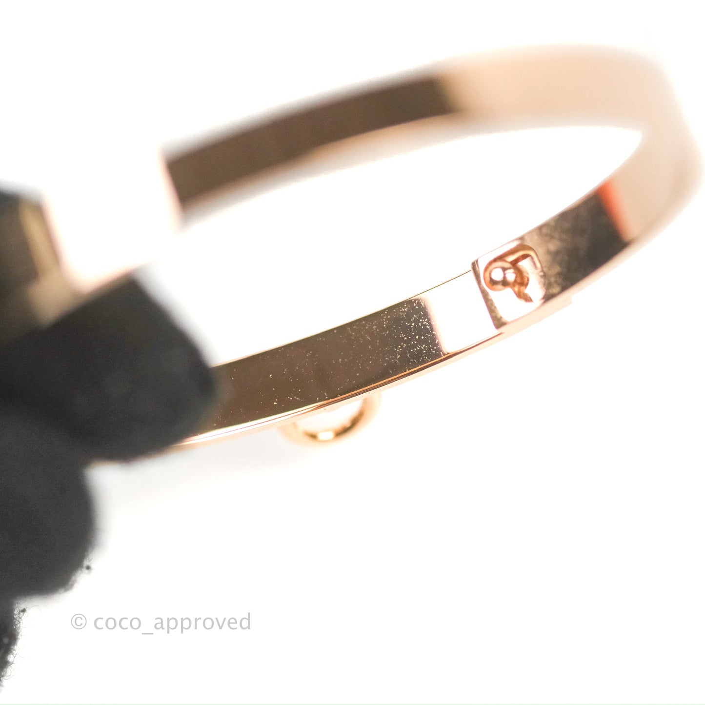 Hermès Collier De Chien Bracelet Rose Gold PM
