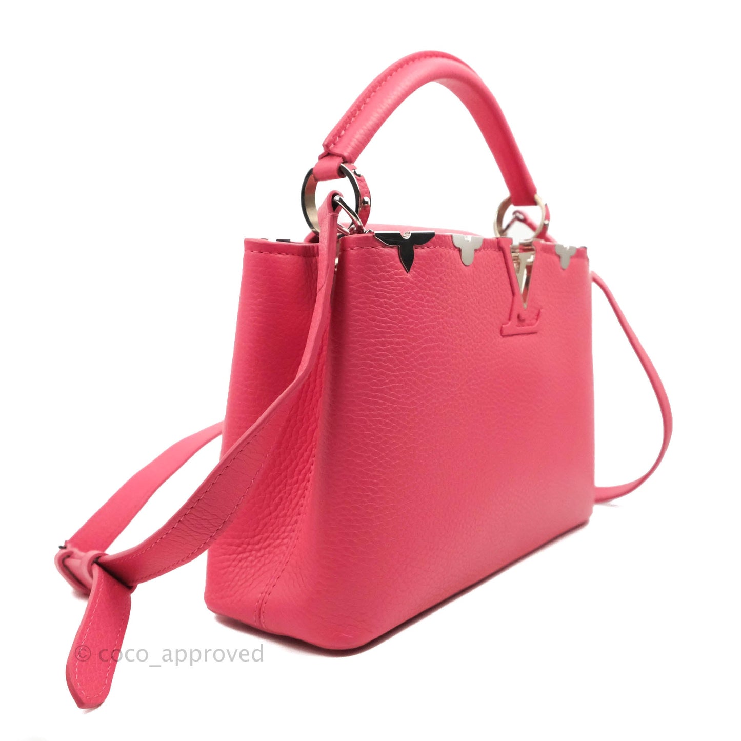 Louis Vuitton Capucines BB Embellished Pink