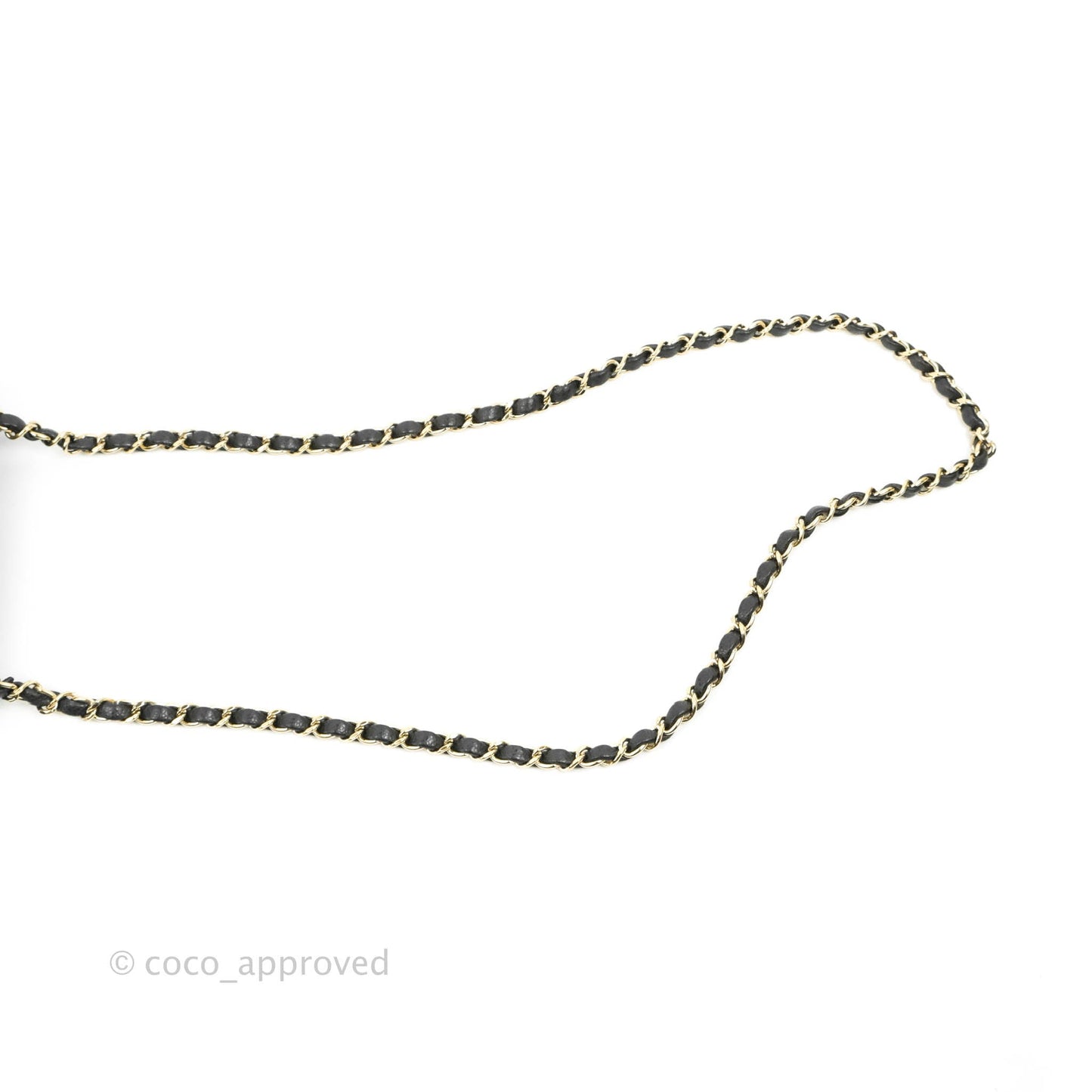 Chanel Quilted Mini Square Flap Bag Pearly Black Caviar Gold Hardware