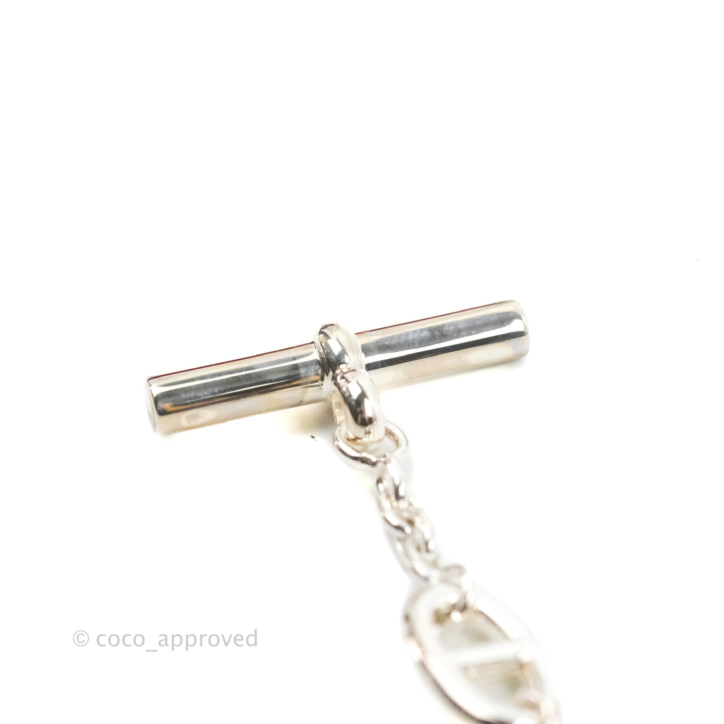 Hermès Farandole Long Necklace Palladium Hardware