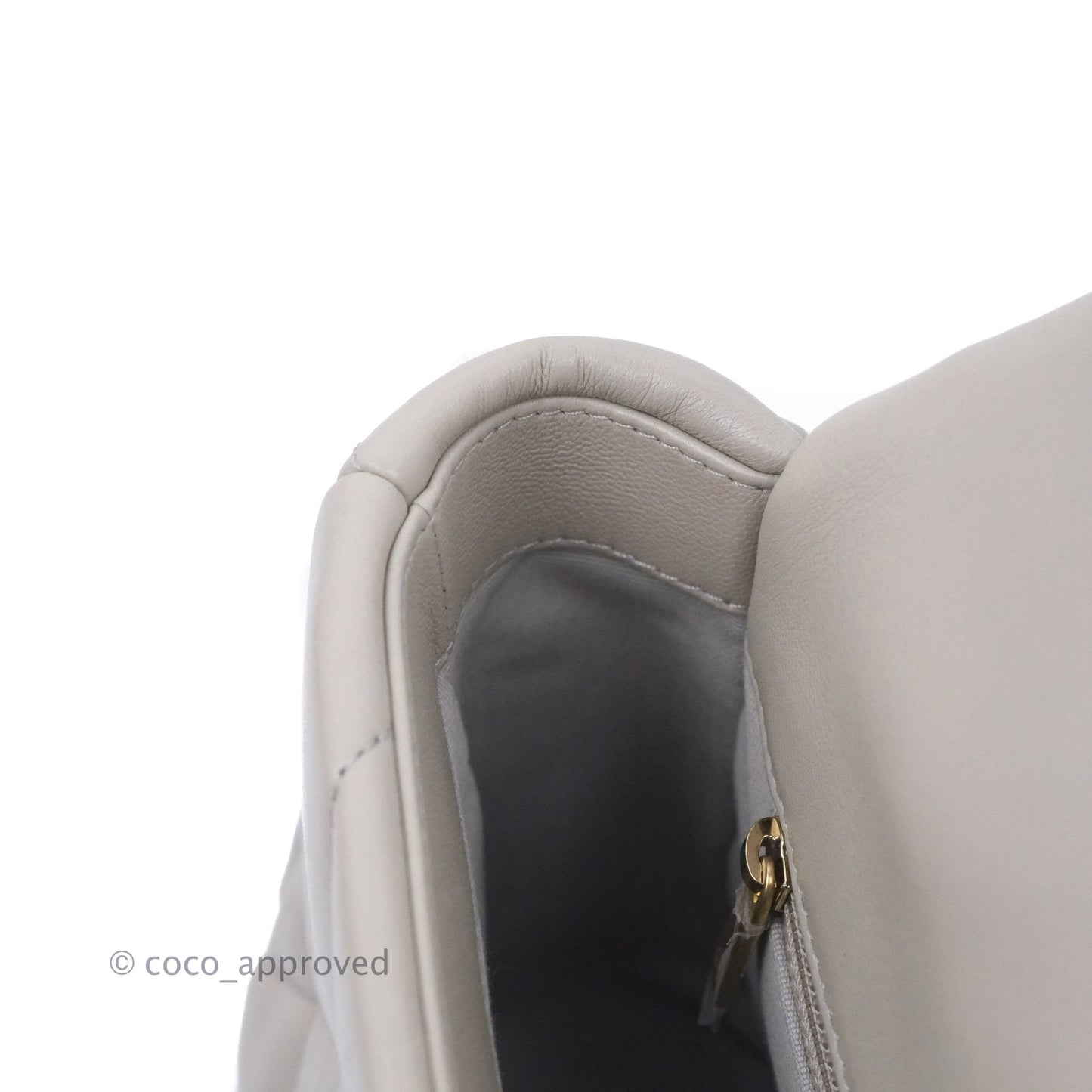 Chanel 19 Small Grey Mixed Hardware 22C
