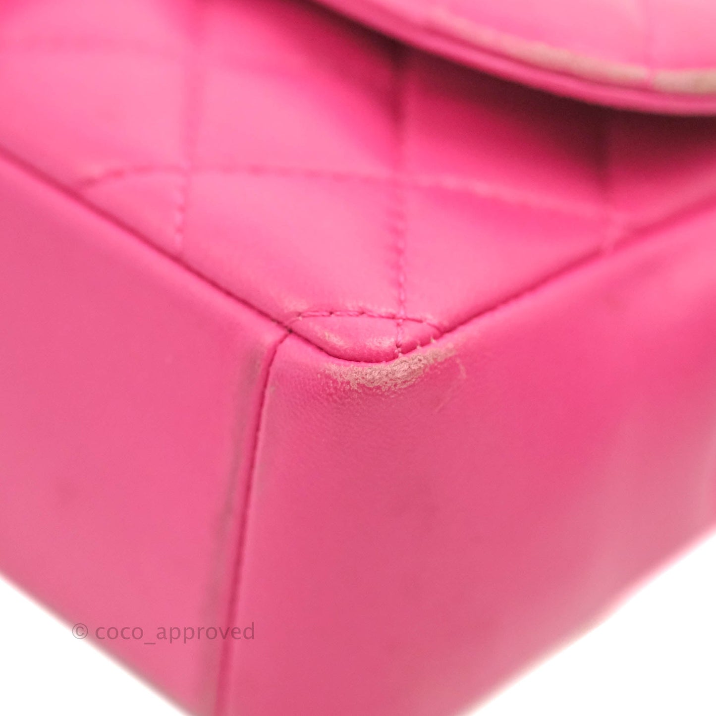 Chanel Quilted Small Flap Pink Lambskin Matte Gold Hardware