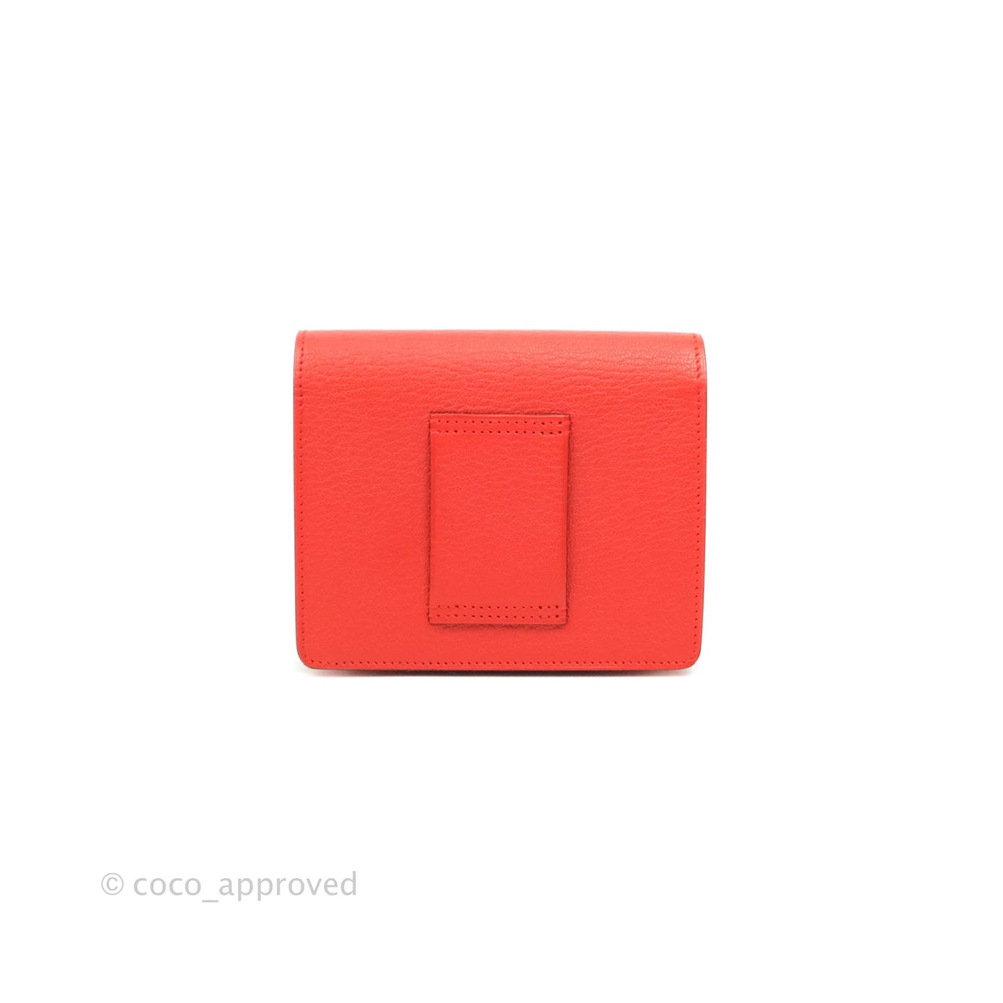 Hermès Roulis Slim Wallet Capucine Palladium Hardware