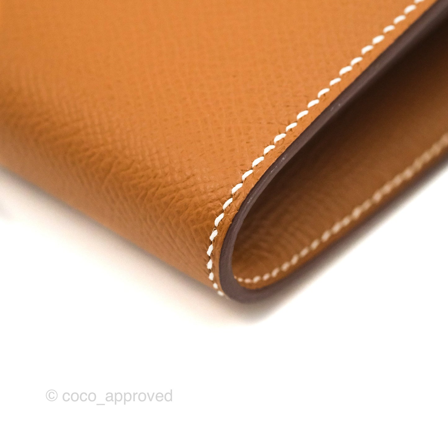 Hermès Constance Long To Go Wallet Gold Epsom Palladium Hardware