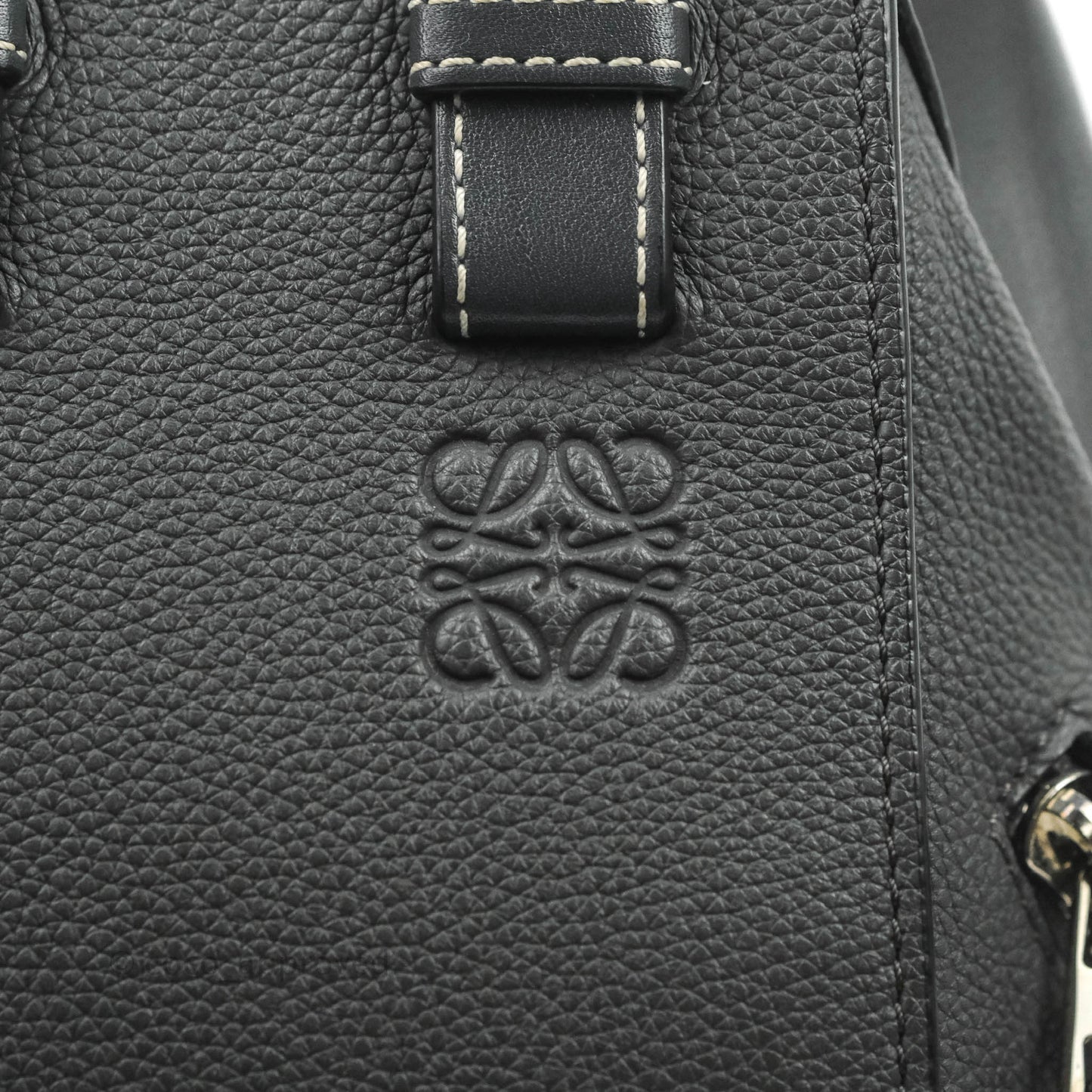 Loewe Hammock Small Asphalt Grey Shoulder Bag