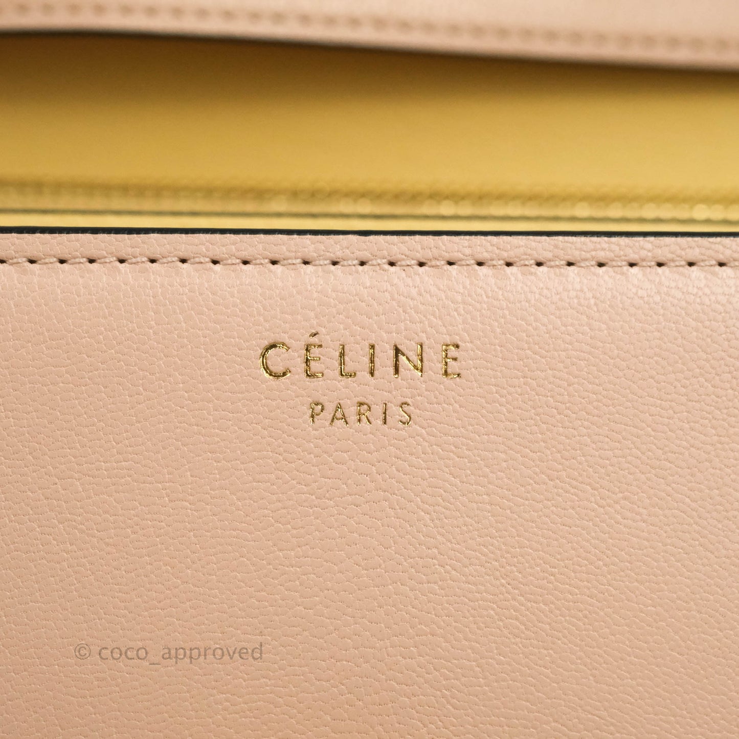 Celine Medium Classic Box Flap Blush Goatskin