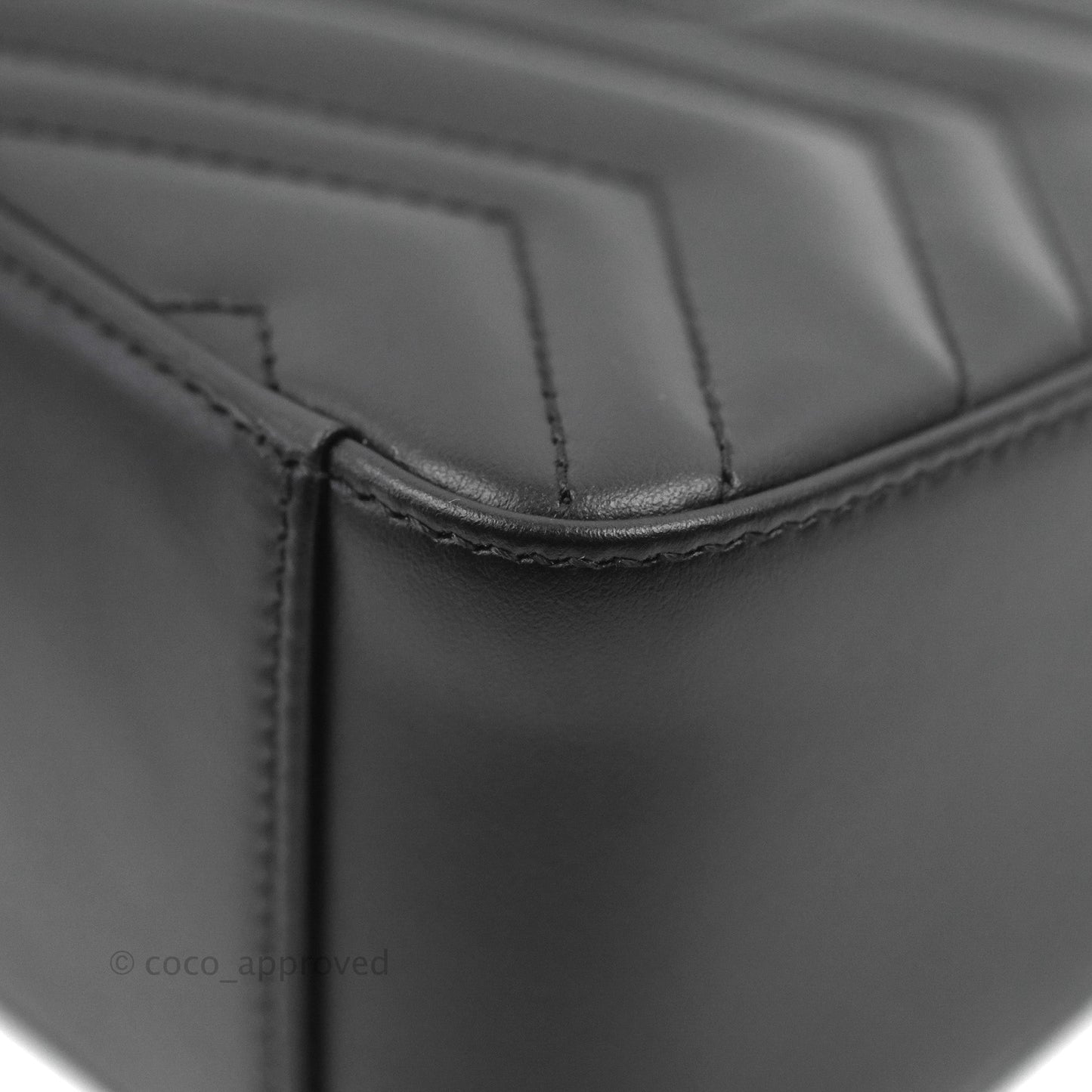 Gucci Mini GG Marmont Top Handle Bag Black