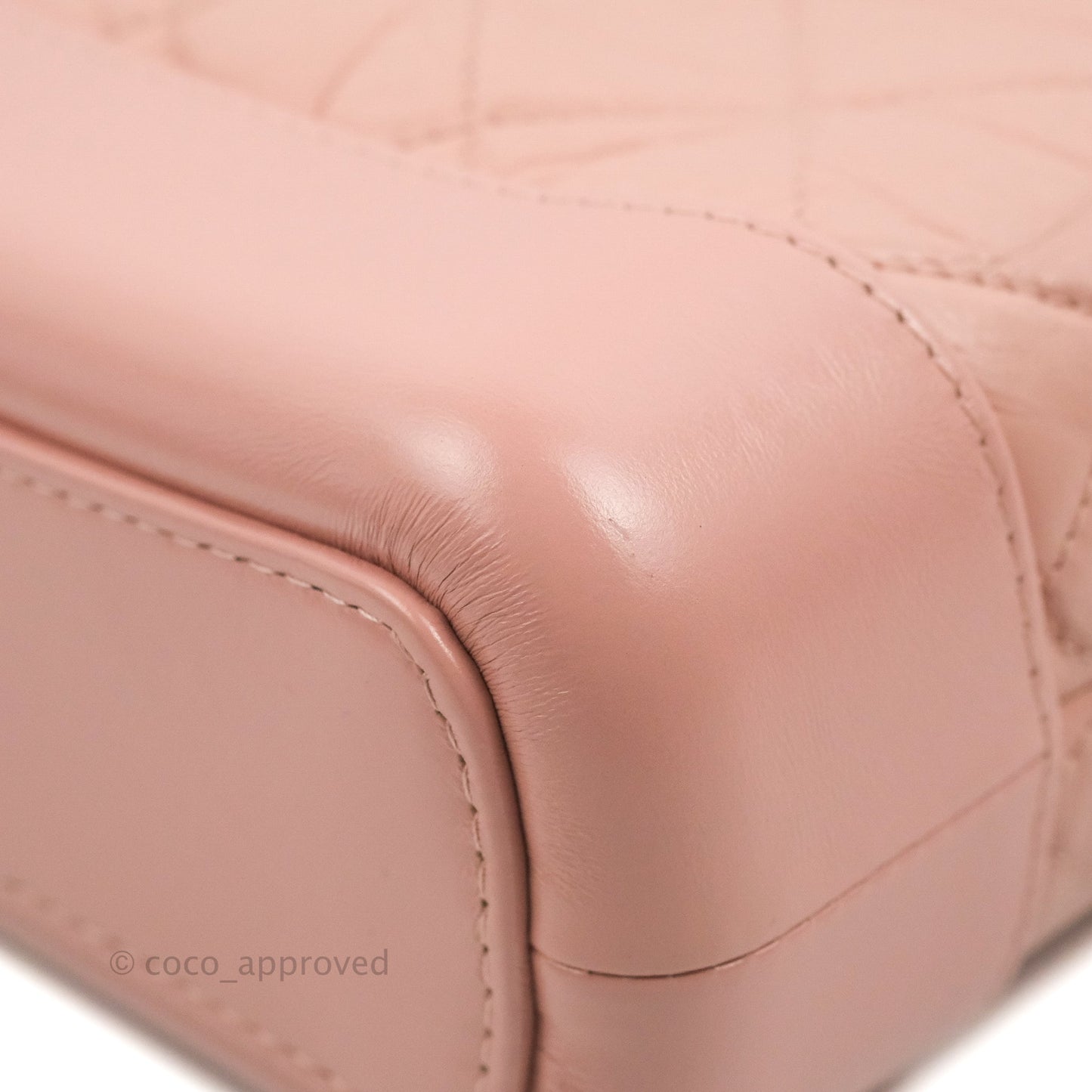 Chanel Small Gabrielle Hobo Quilted Pink Aged Calfskin