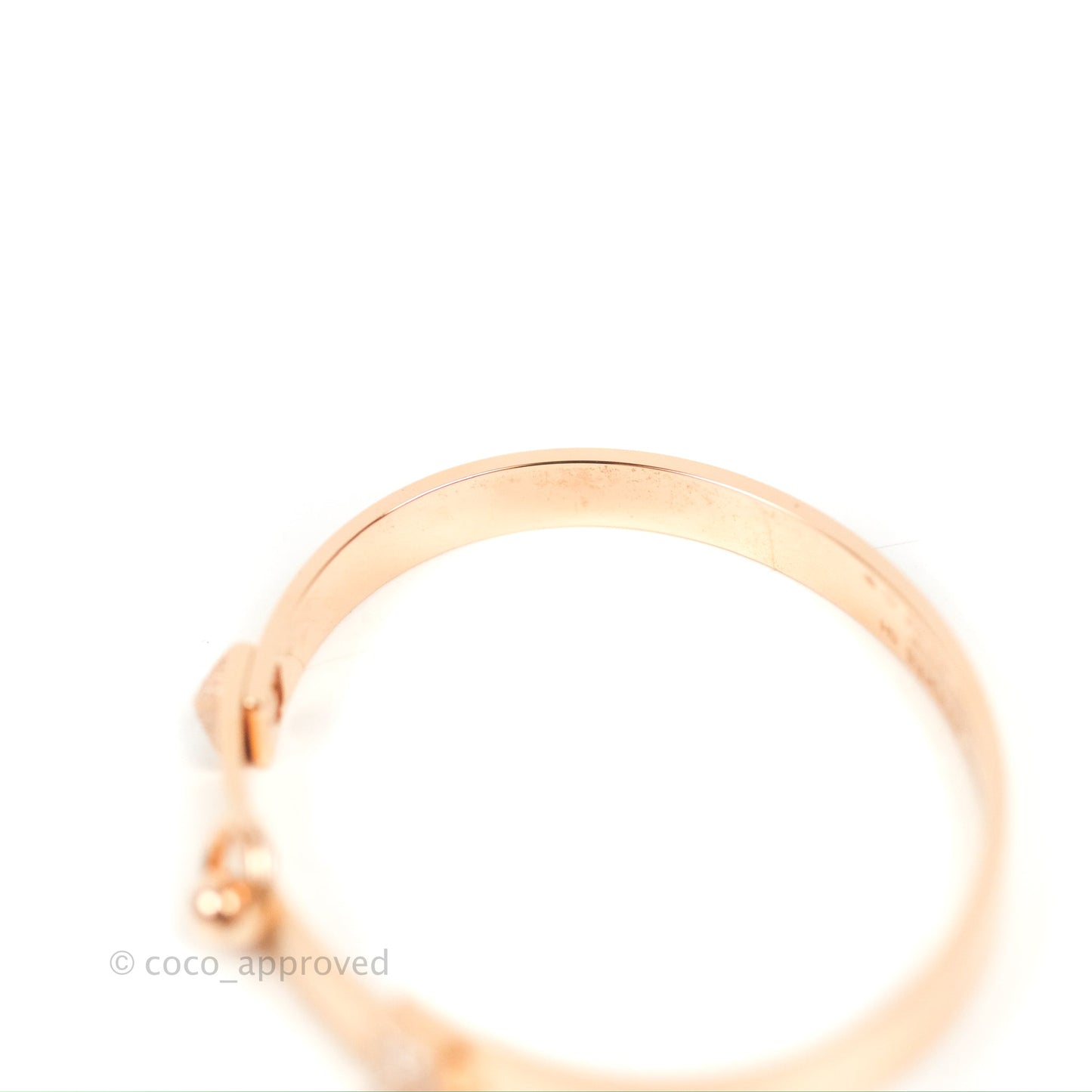 Hermès Collier De Chien Bracelet Rose Gold PM