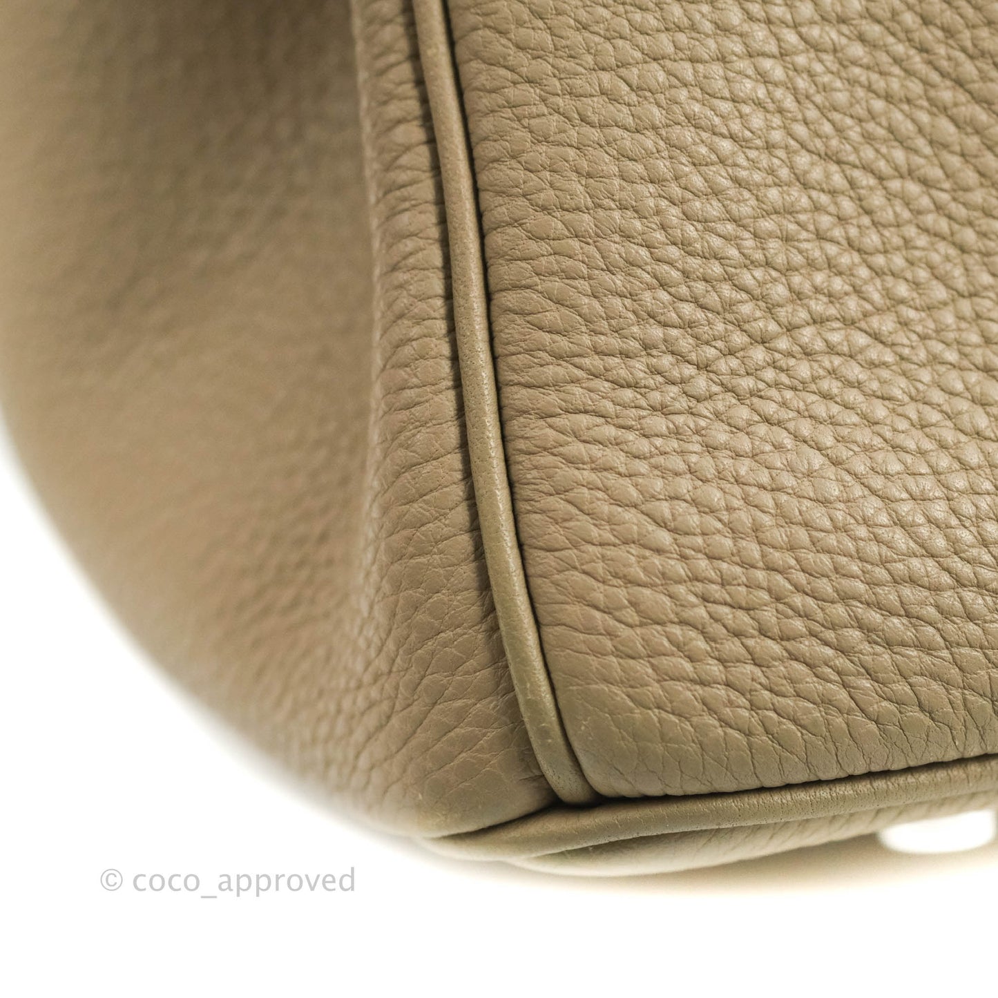 Hermès Birkin 35 Togo Gris Tourterelle Palladium Hardware