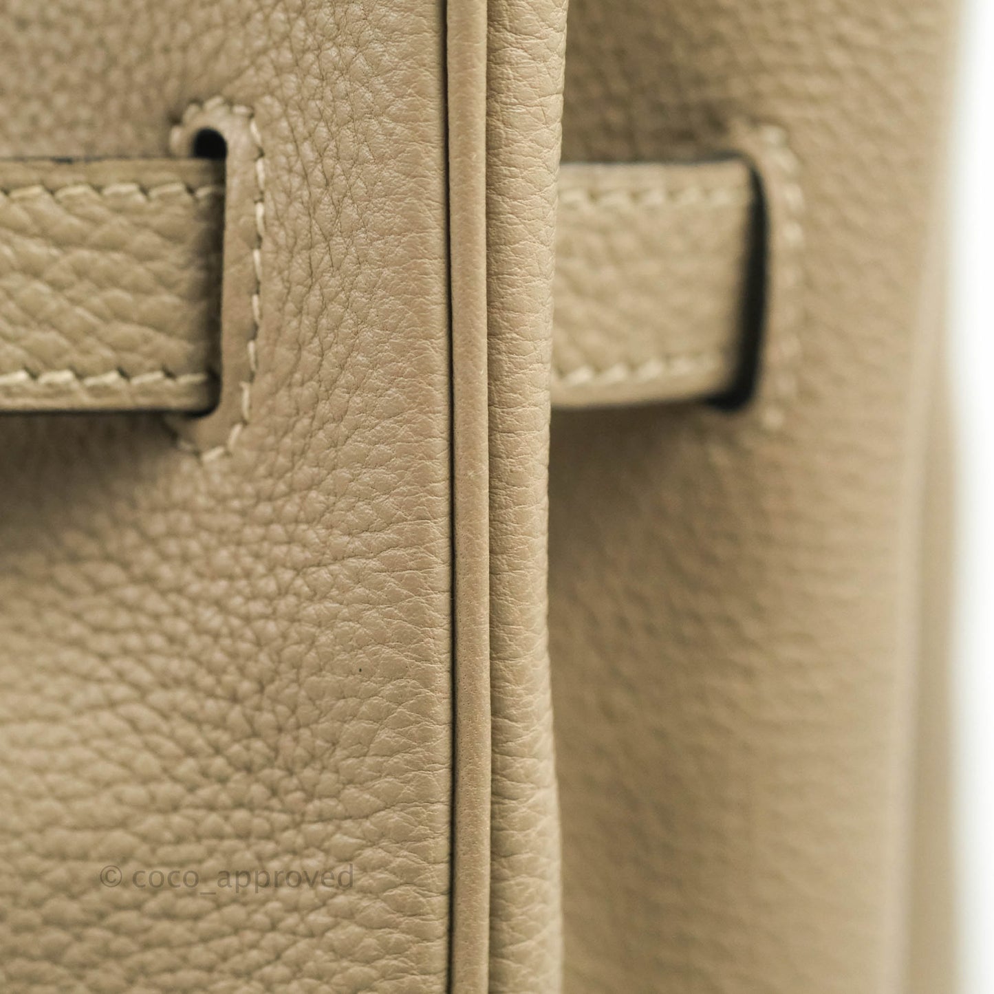 Hermès Birkin 35 Togo Gris Tourterelle Palladium Hardware