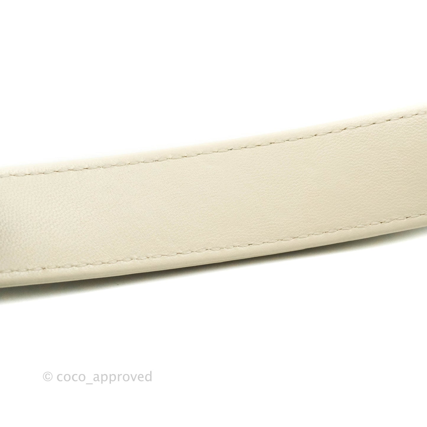 Chanel 19 Small White Mixed Hardware