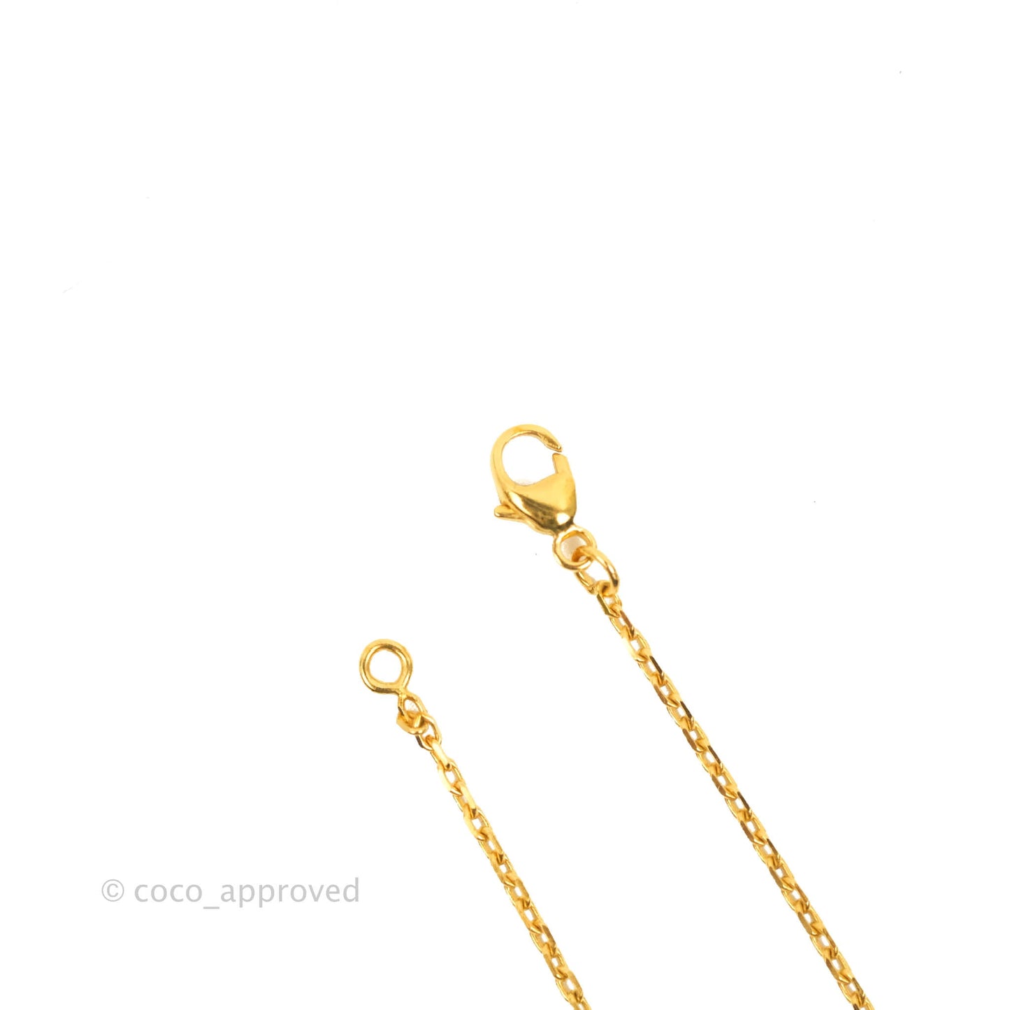 Hermès Mini Pop H Marron Glace Pendant Necklace Gold Hardware