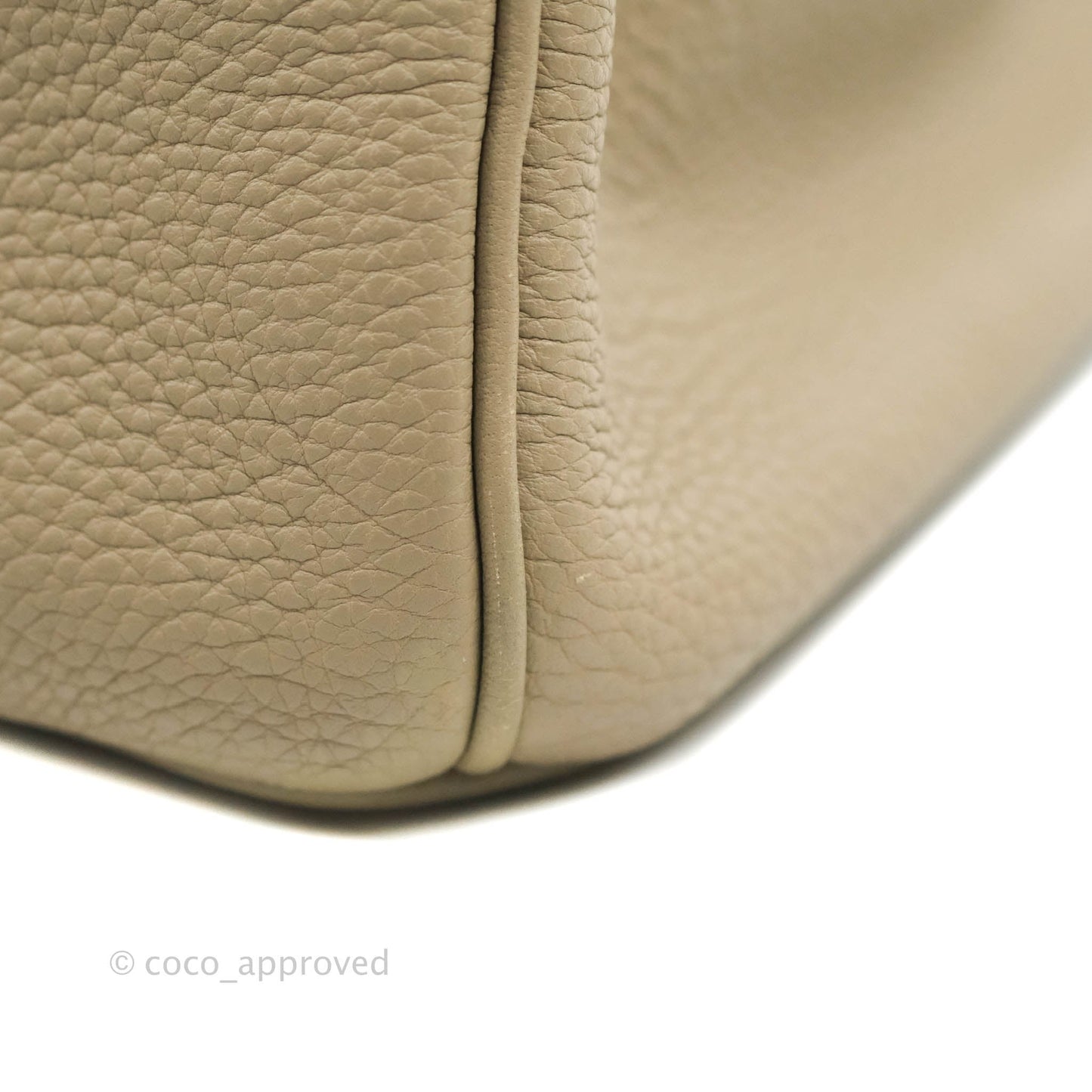 Hermès Birkin 35 Togo Gris Tourterelle Palladium Hardware