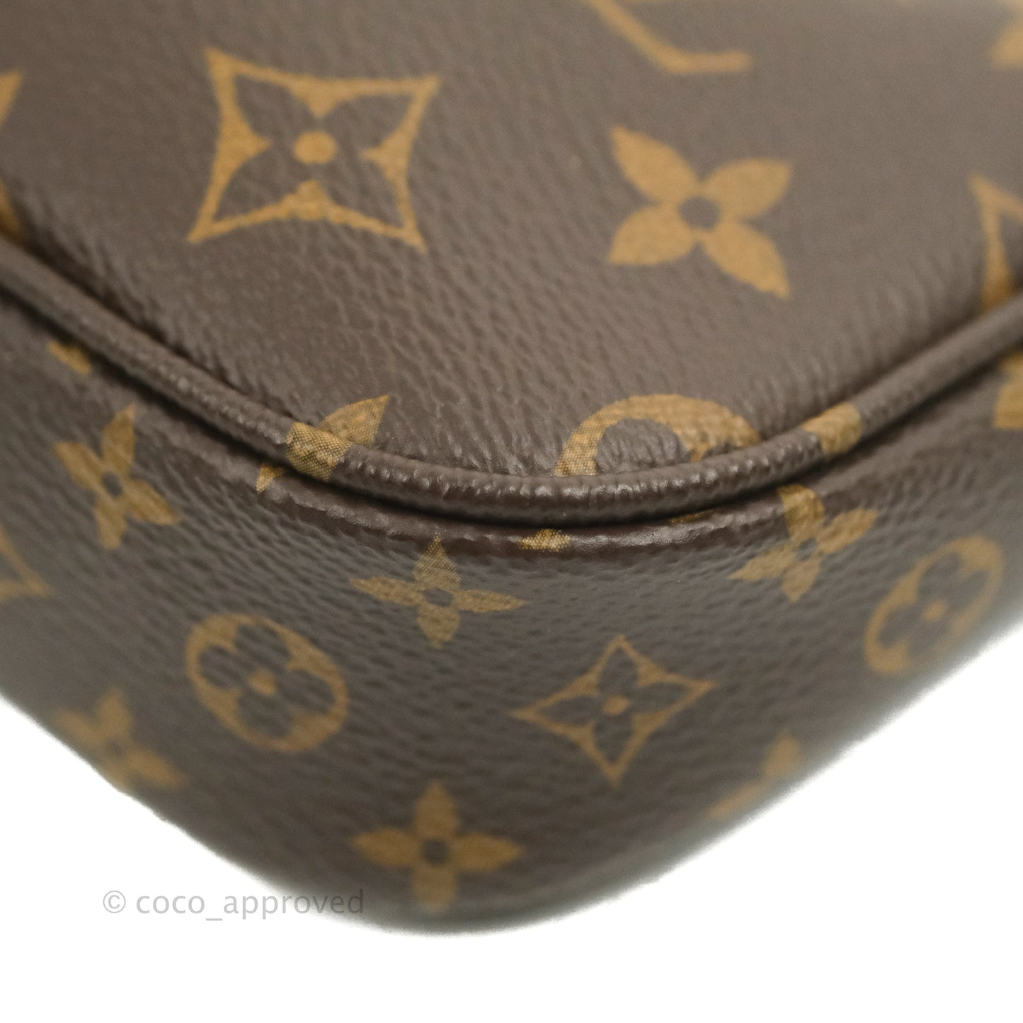 Louis Vuitton Multi Pochette Accessories Khaki Monogram Canvas