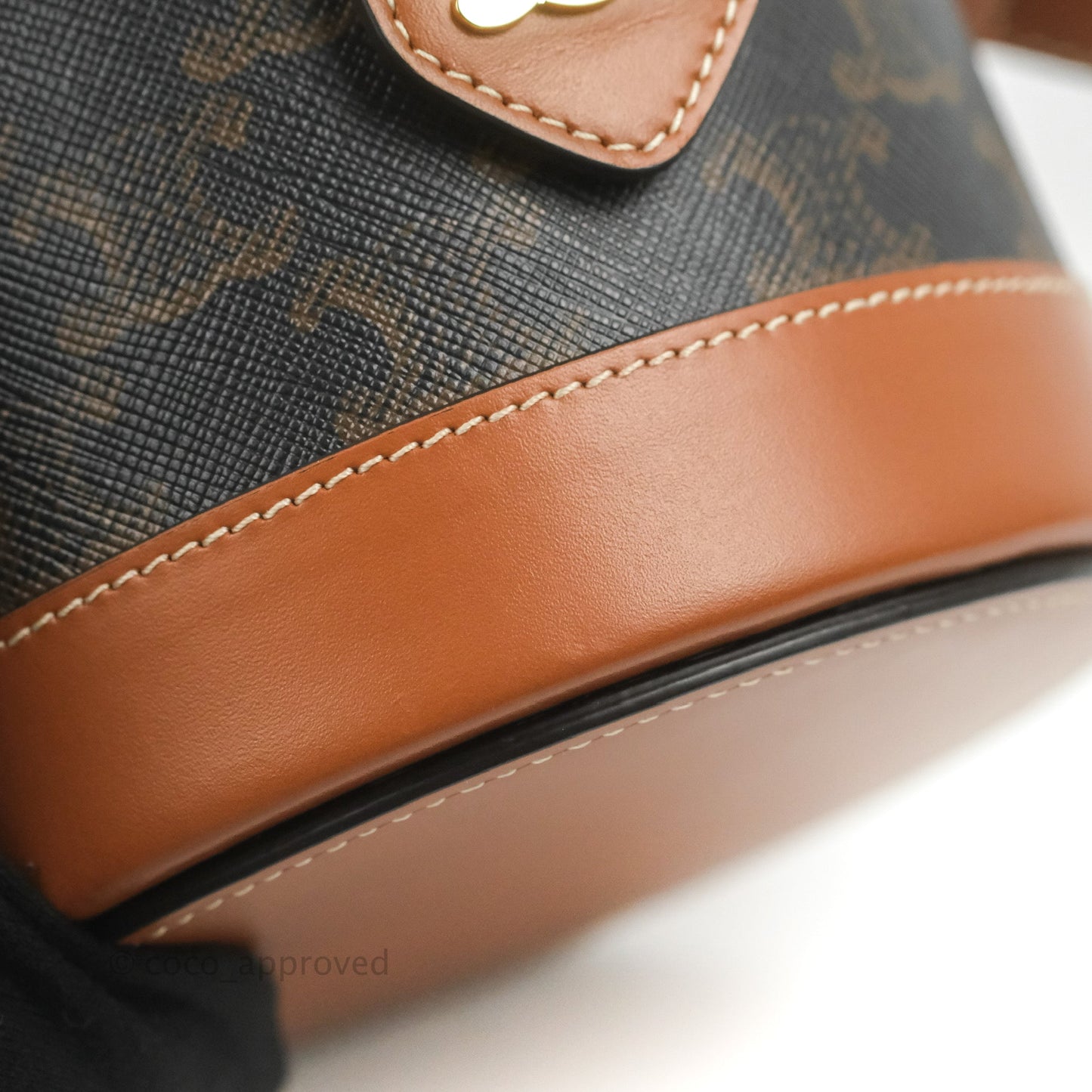 Celine Small Tambour Triomphe Canvas
