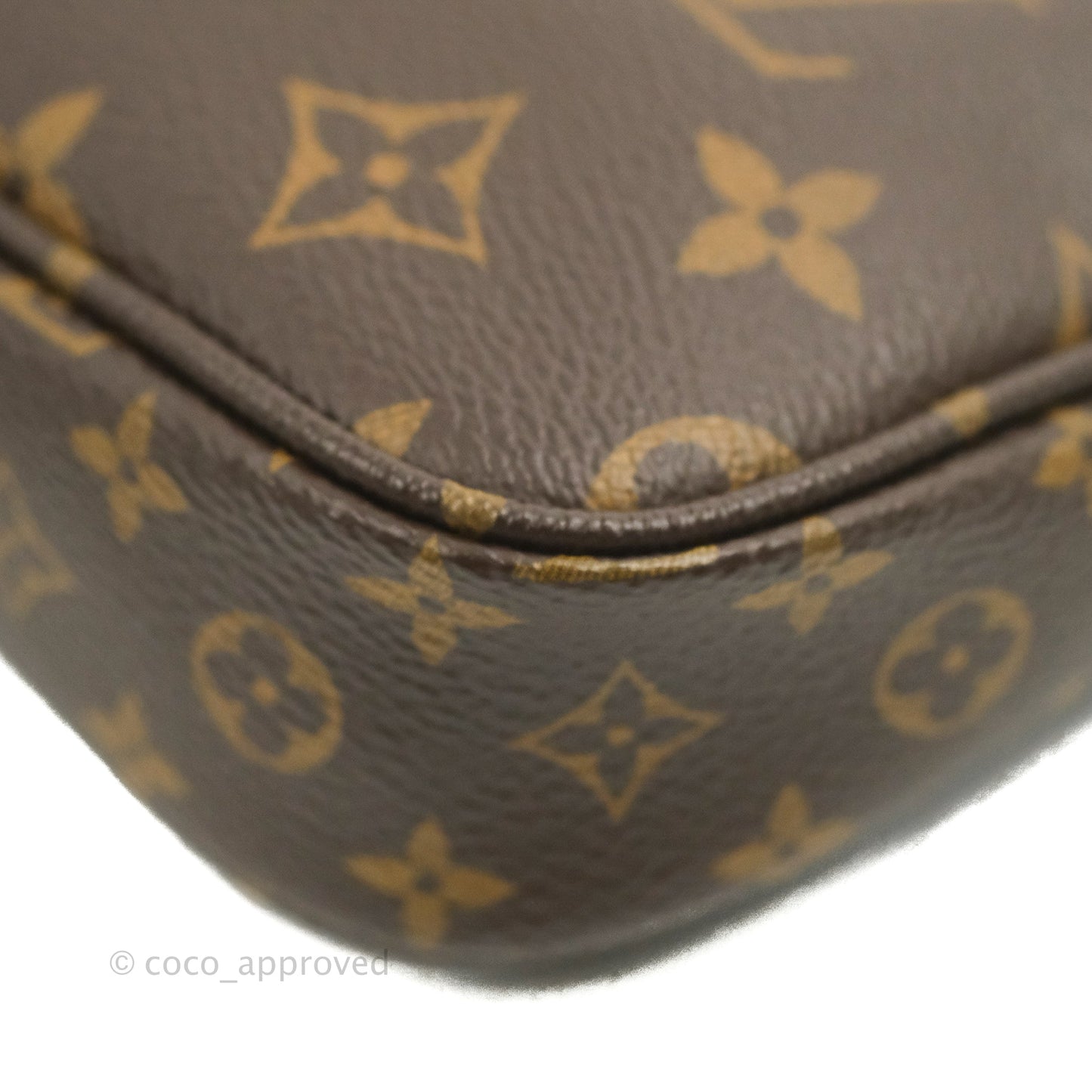 Louis Vuitton Multi Pochette Accessories Khaki Monogram Canvas
