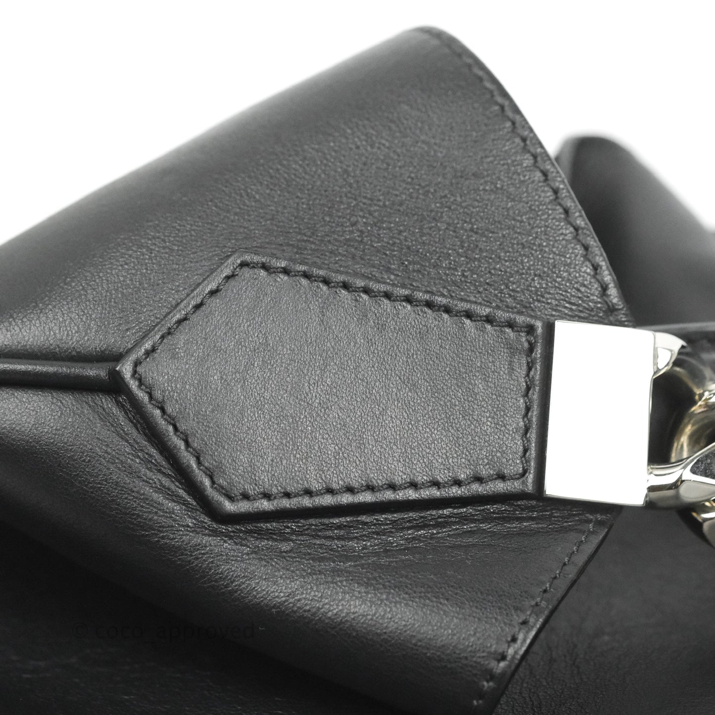 Givenchy Medium Infinity Hobo Bag Black Calfskin Silver Hardware