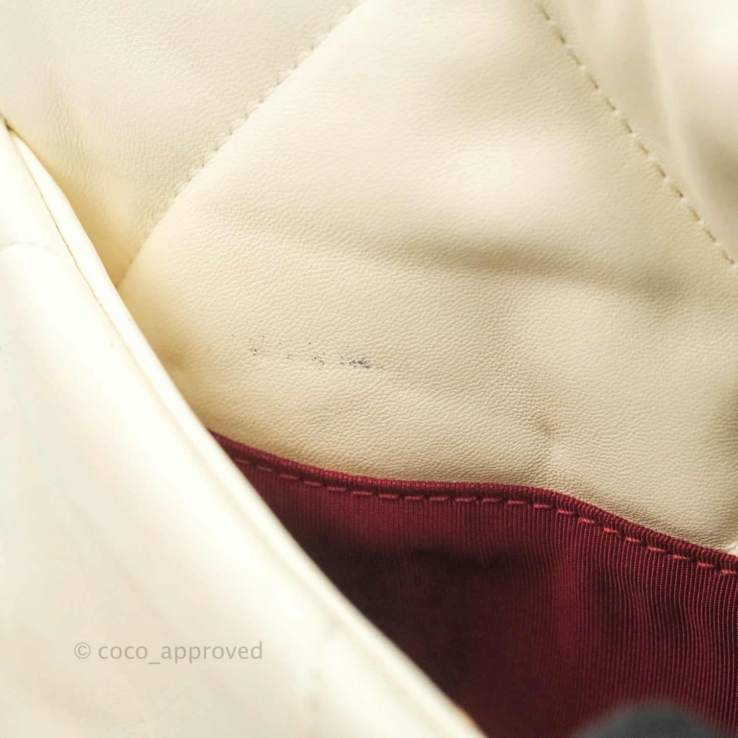 Chanel 19 Small White Mixed Hardware