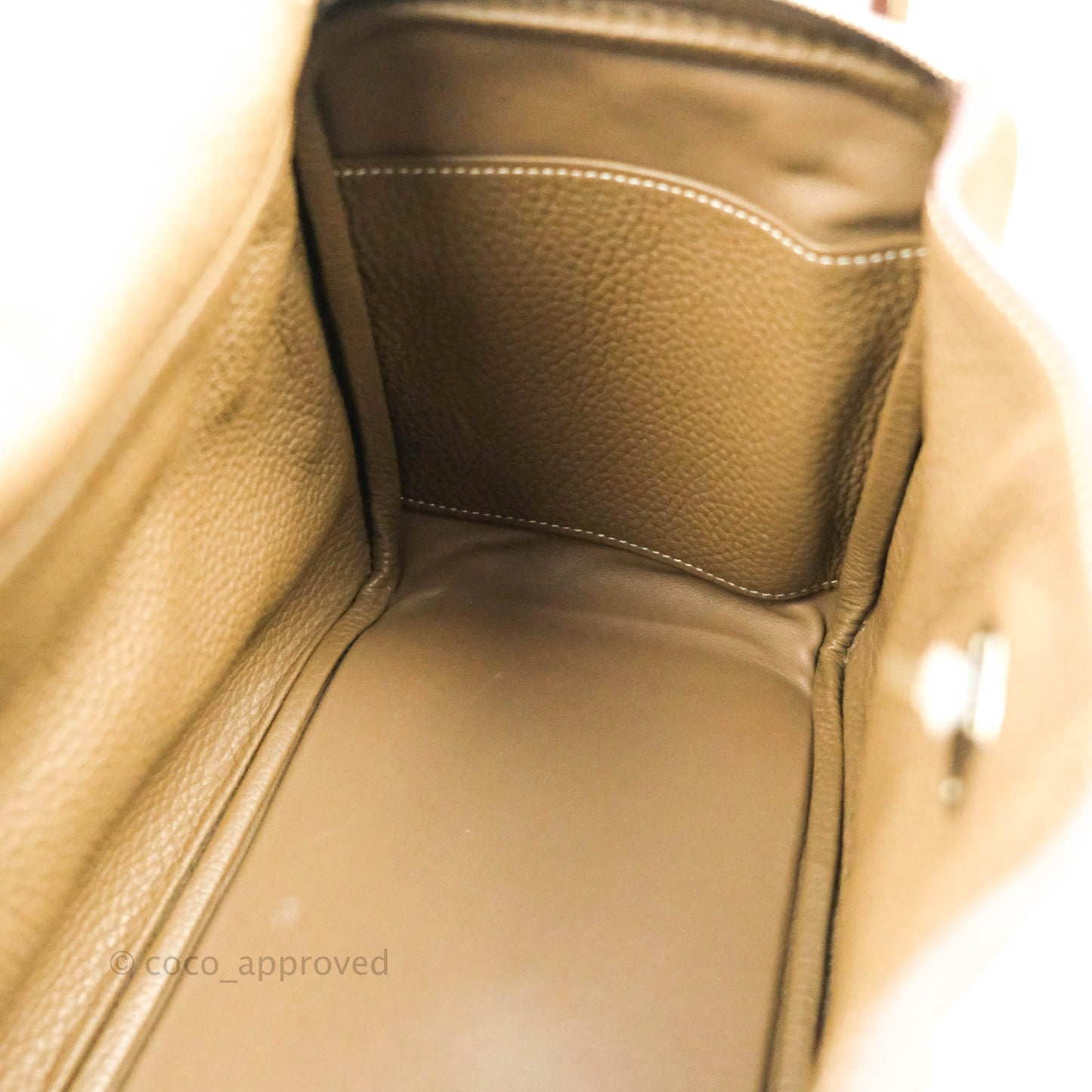 Hermès Lindy 26 Taurillon Clemence Etoupe Palladium Hardware