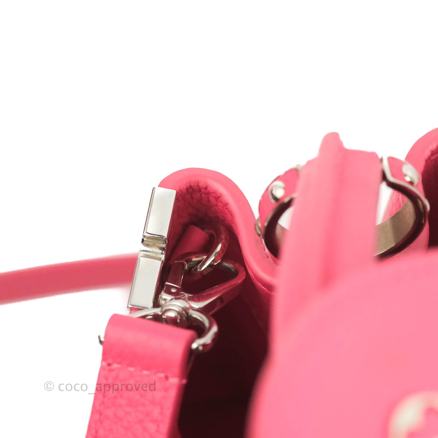 Louis Vuitton Capucines BB Embellished Pink