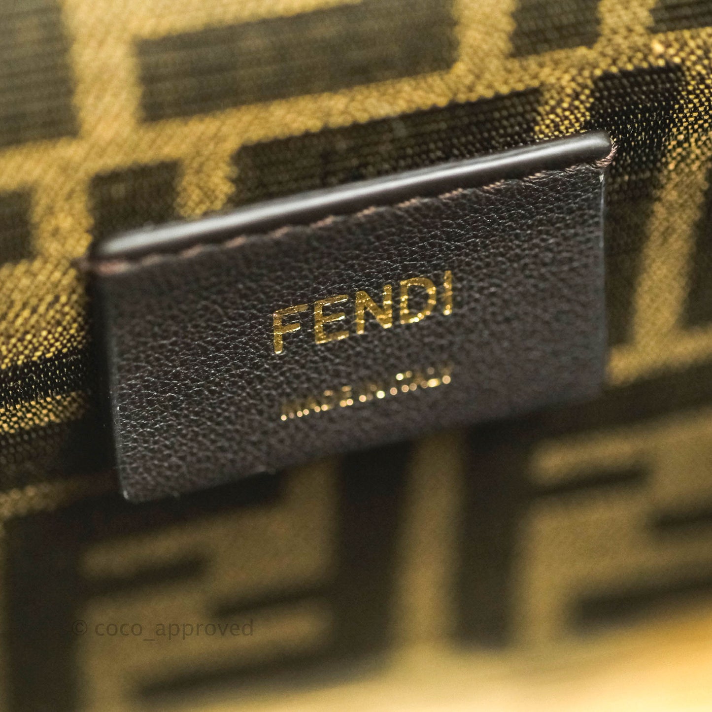 Fendi Small First Bag Pale Pink Merino Shearling Gold Hardware