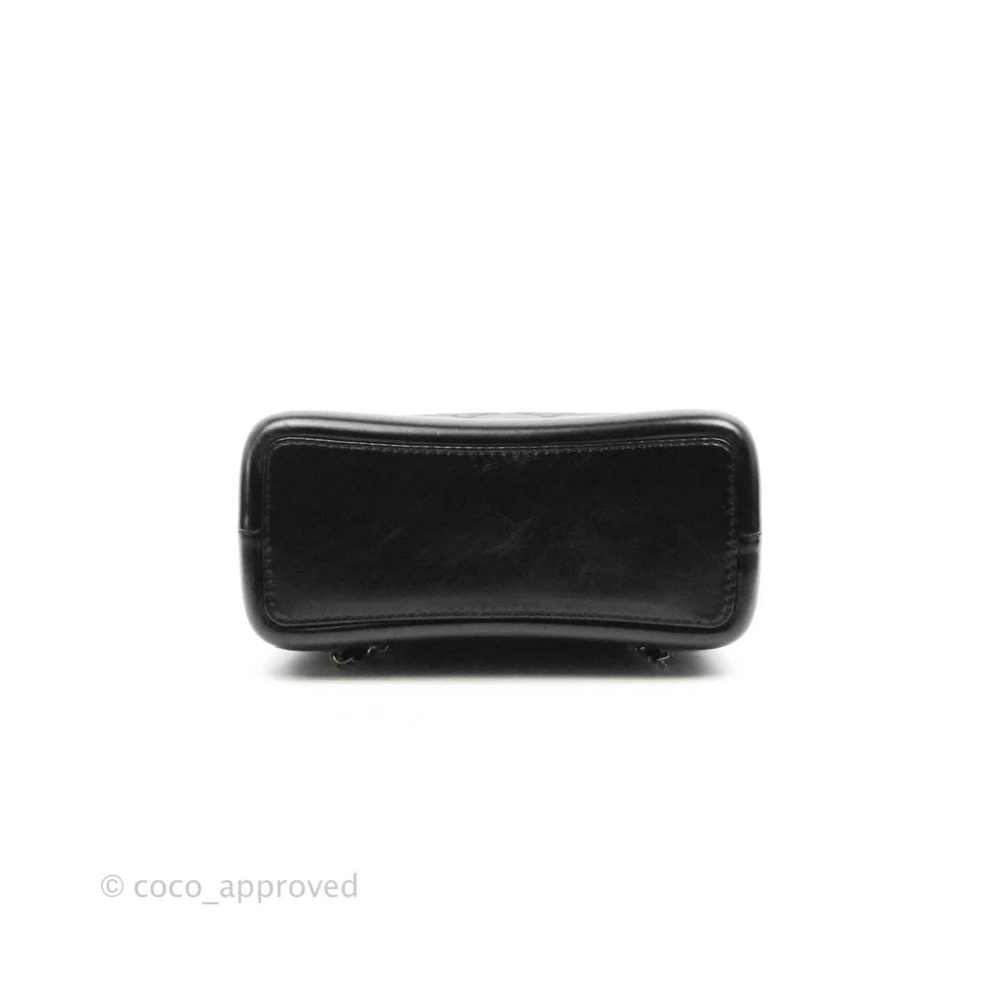 Chanel Small Gabrielle Backpack Black Aged Calfskin