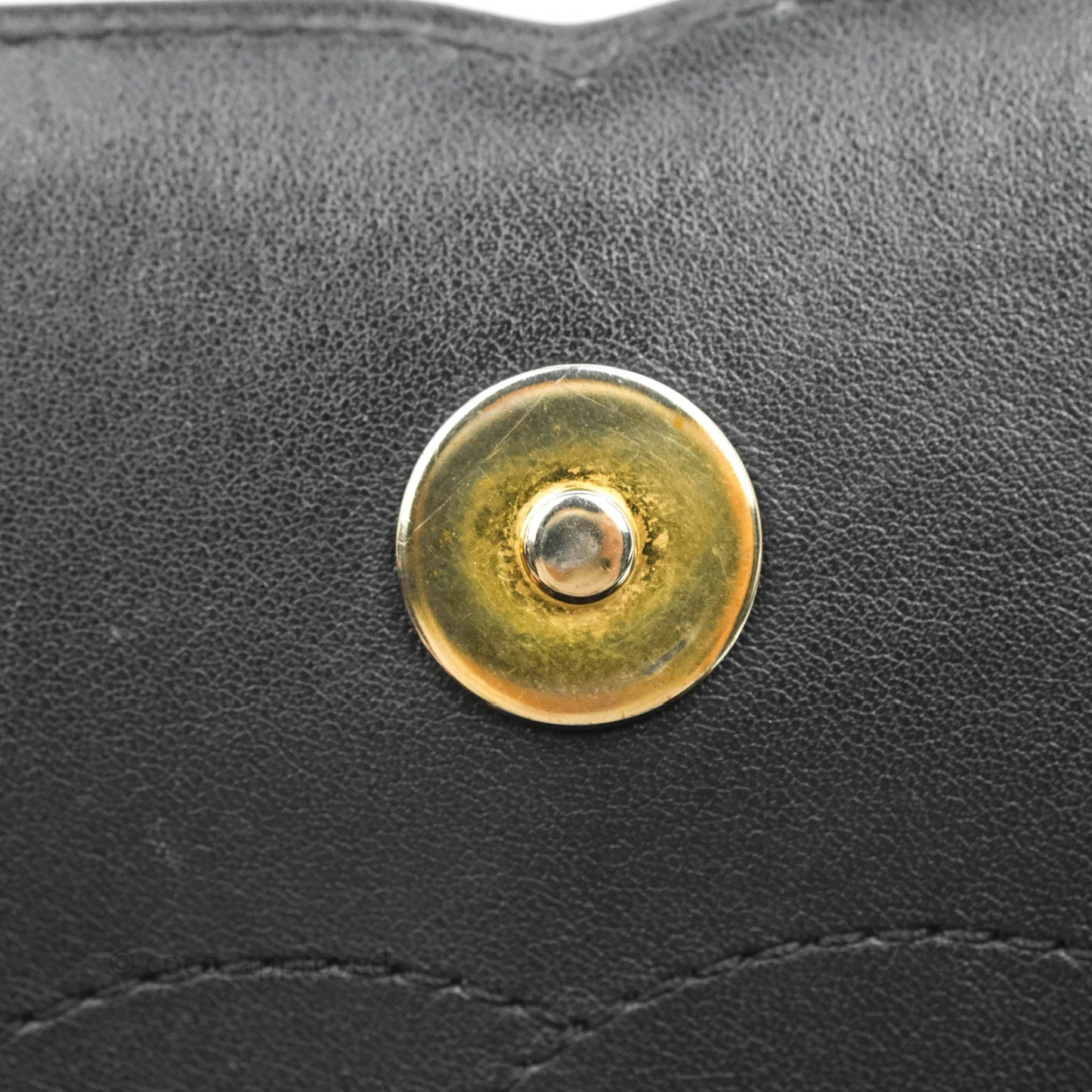 Chanel Quilted Small CC Filigree Flap Black Caviar