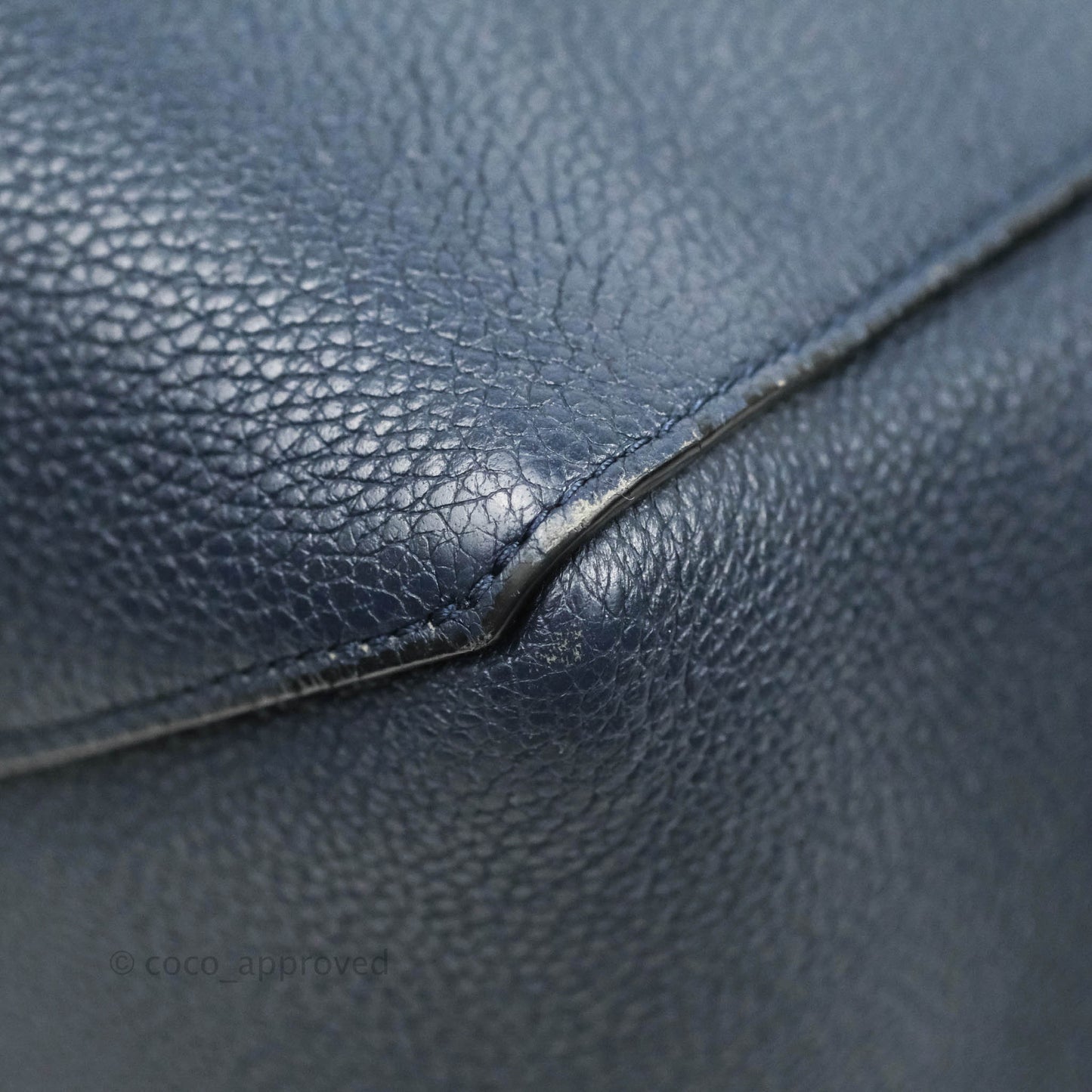 Celine Small Cabas Phantom Soft Grained Calfskin Dark Navy