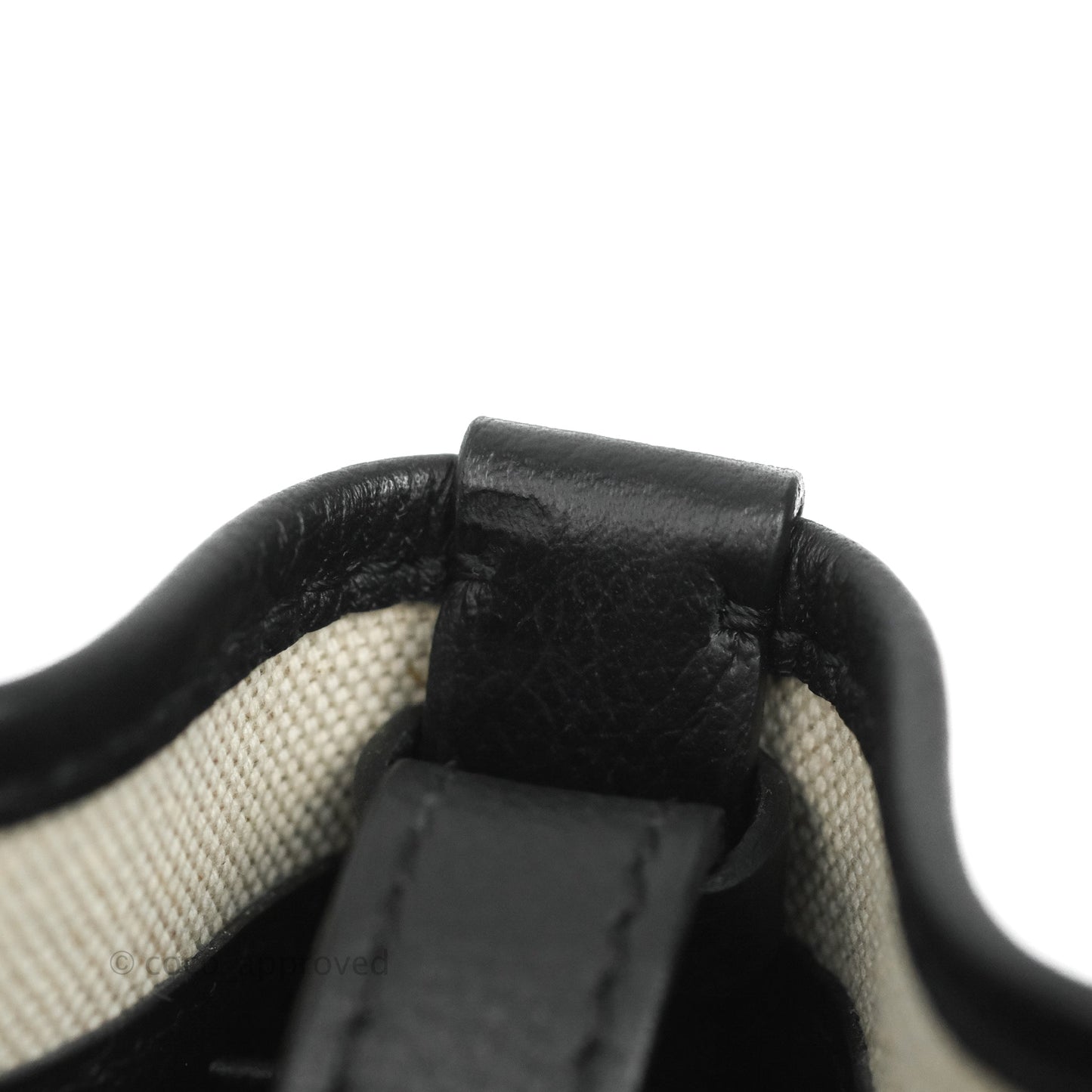 Goyard Petit Flot Black Drawstring Bucket Bag