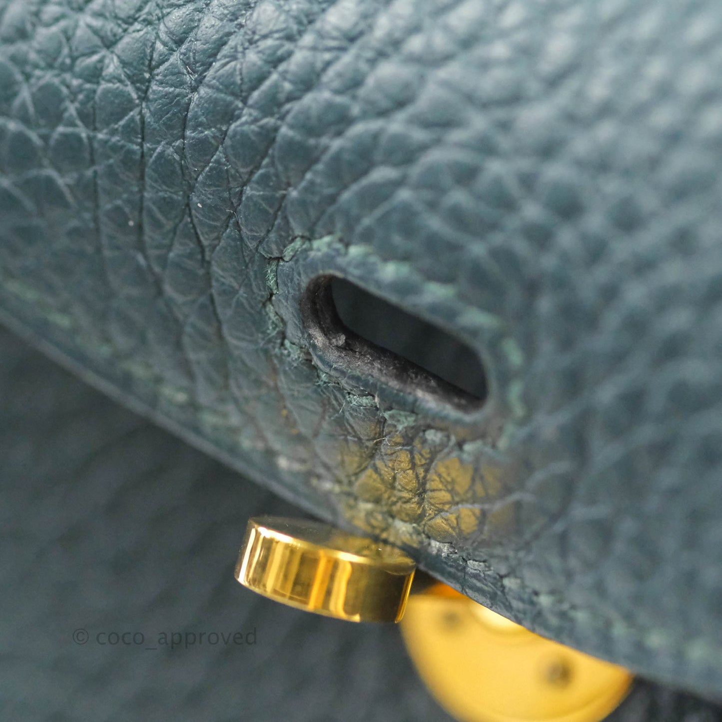 Hermès Mini Lindy 20 Vert Cypres Clemence Gold Hardware