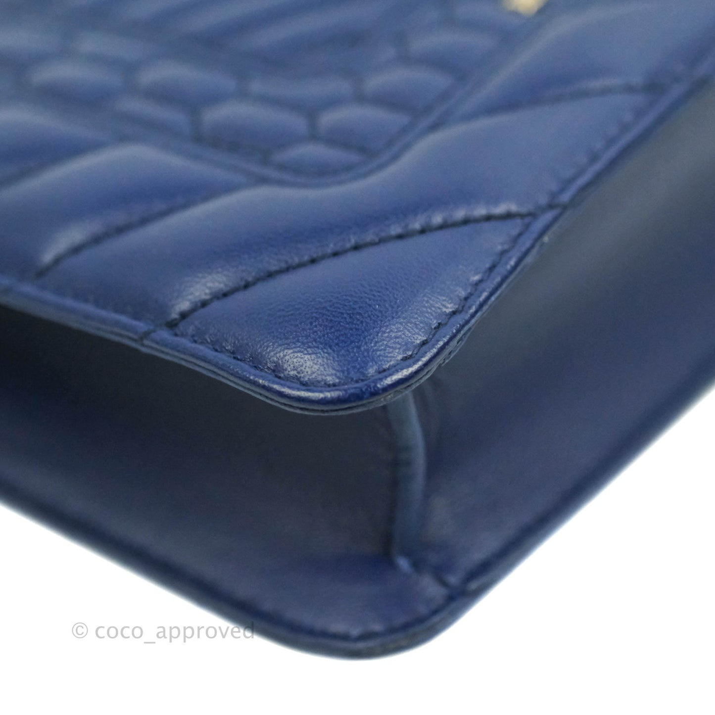 Bvlgari Small Quilted Scaglie Serpenti Forever Shoulder Bag in Blue
