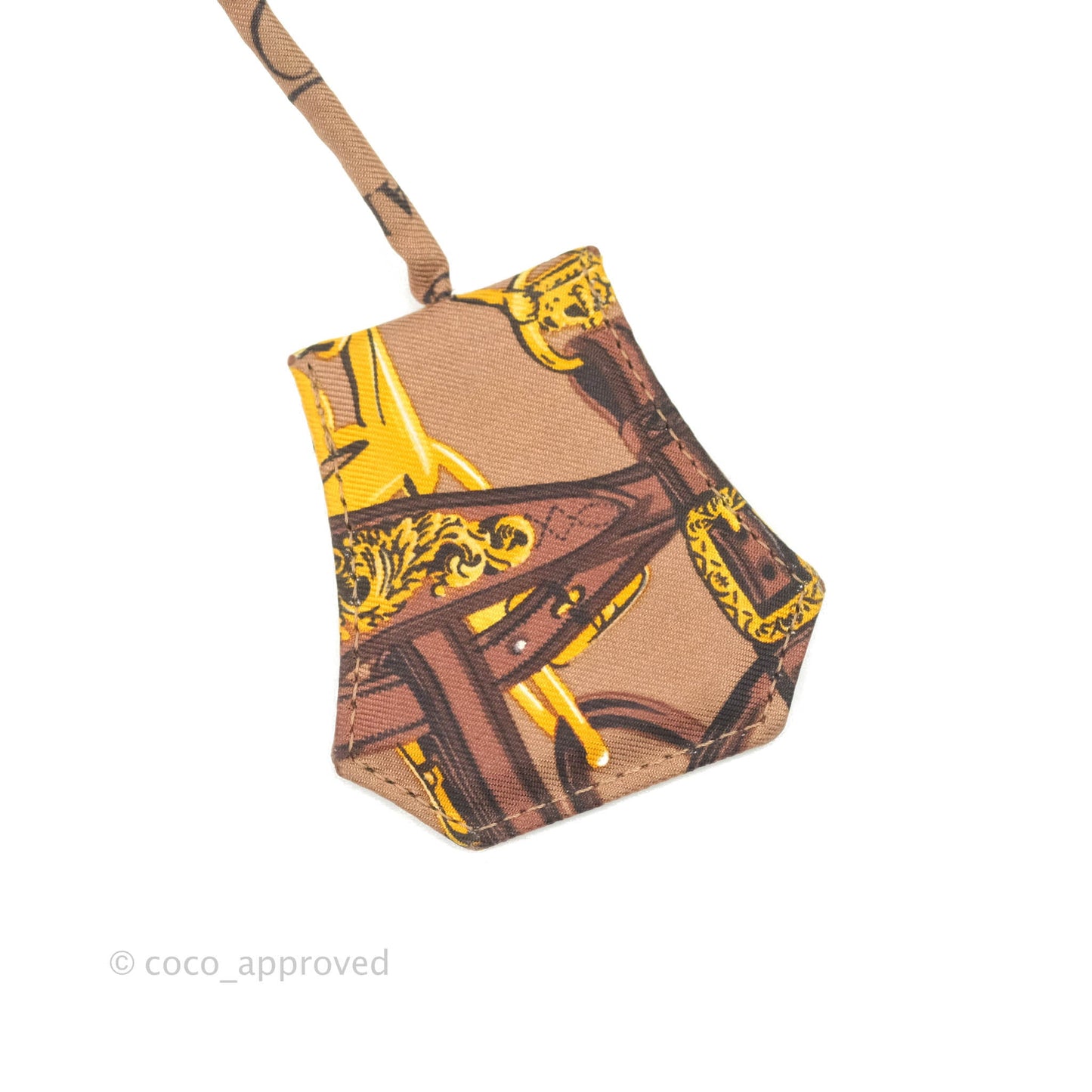 Hermès Silk City Tote Bag Marron
