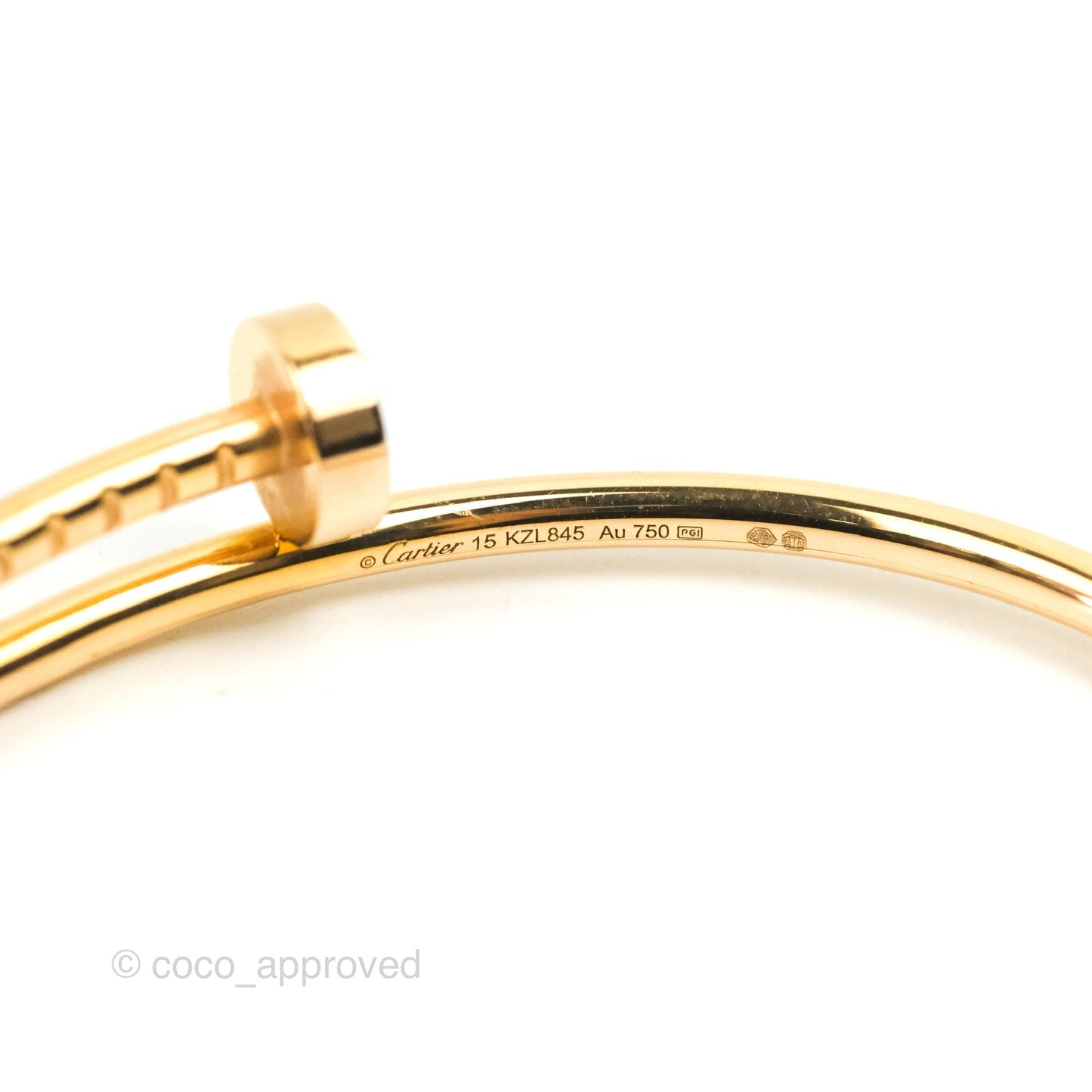 Cartier Small Juste Un Clou Bracelet Yellow Gold