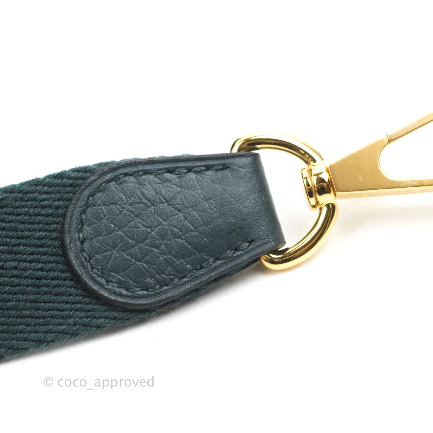Hermès Mini Evelyne 16 Vert Cypress Clemence Gold Hardware