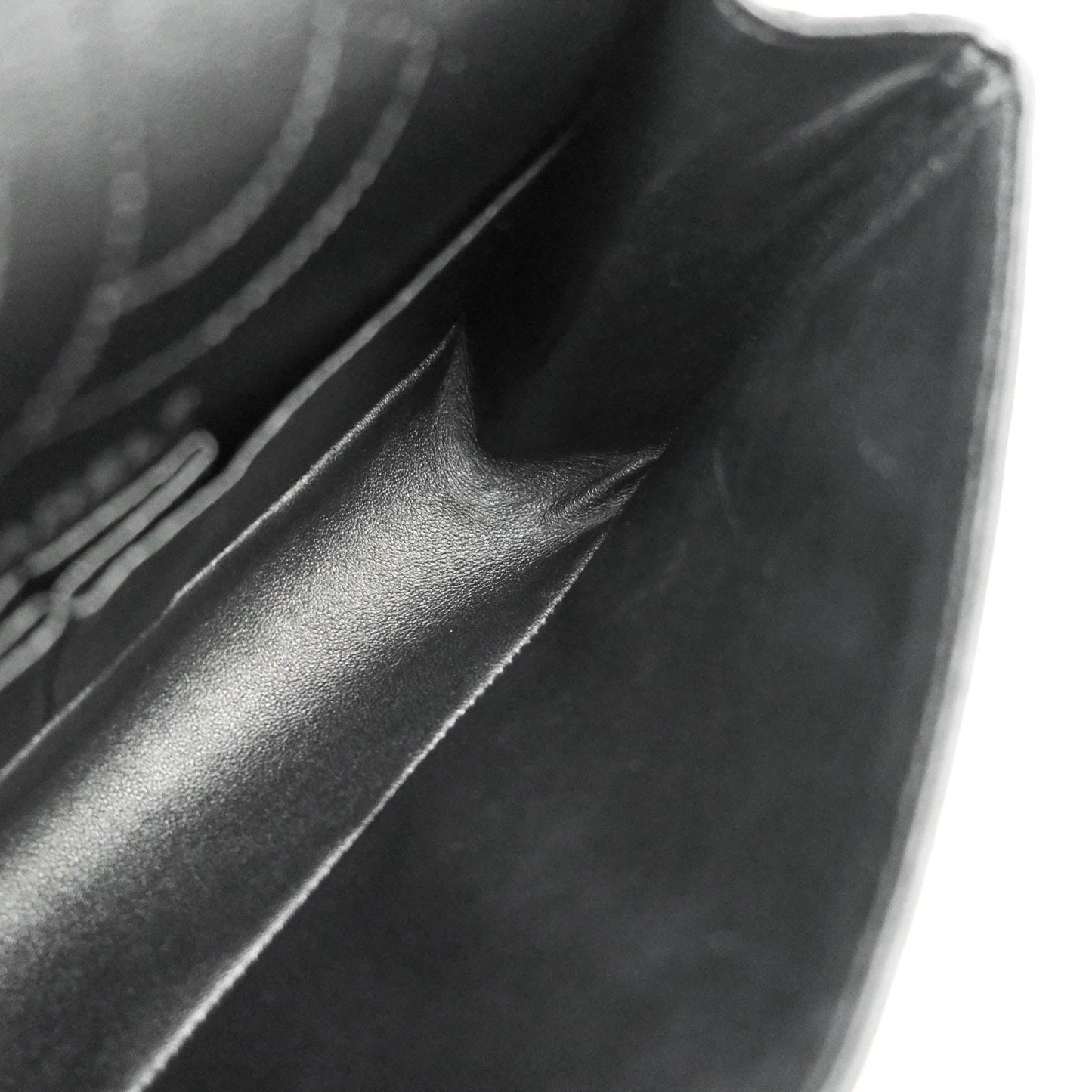 Chanel 2.55 Reissue Lucky Charms 225 Flap Black Crumpled Calfskin Ruthenium Hardware