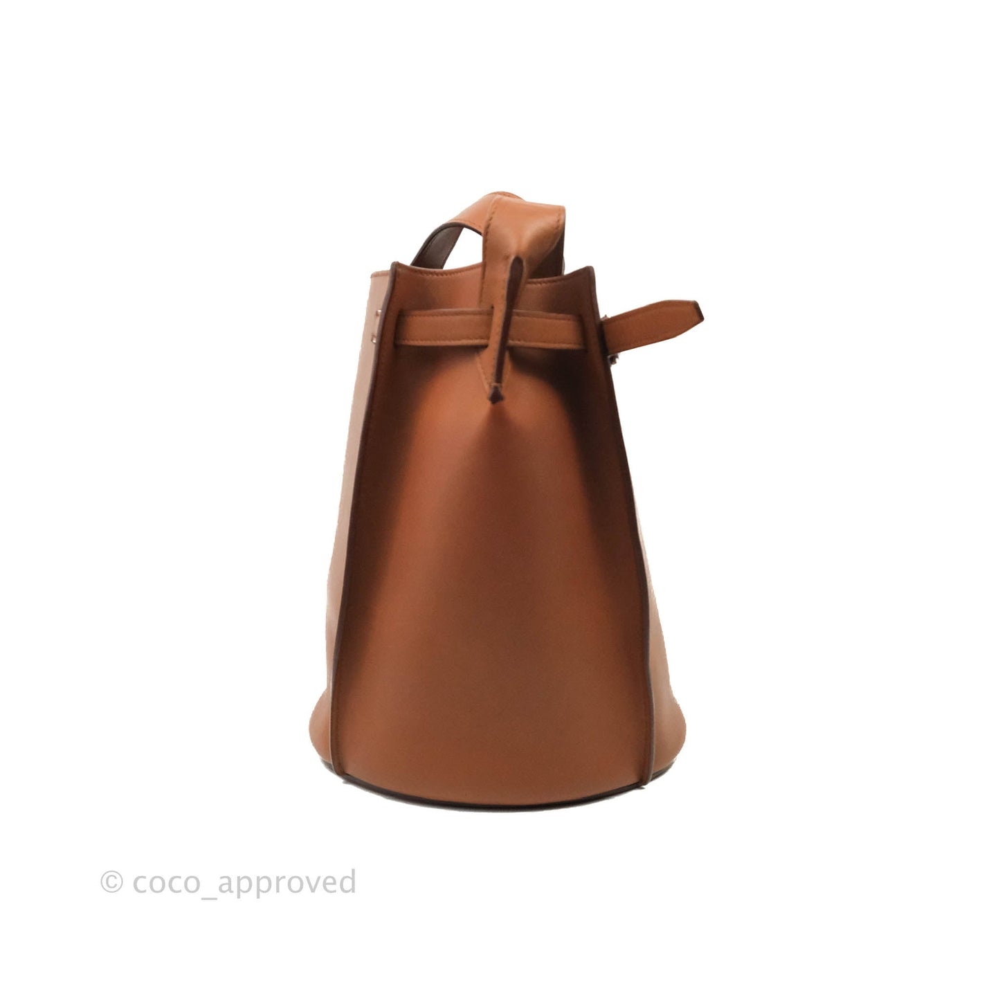 Celine Long Strap Big Bag Brown Bucket Calfskin