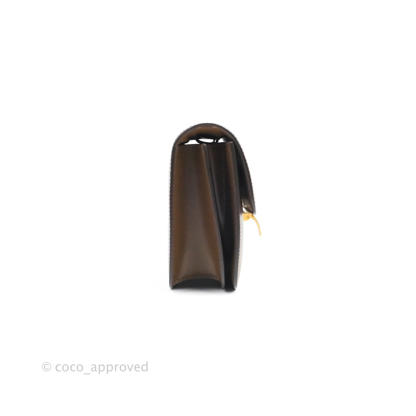 Celine Teen Classic Box Flap Caramel Calfskin
